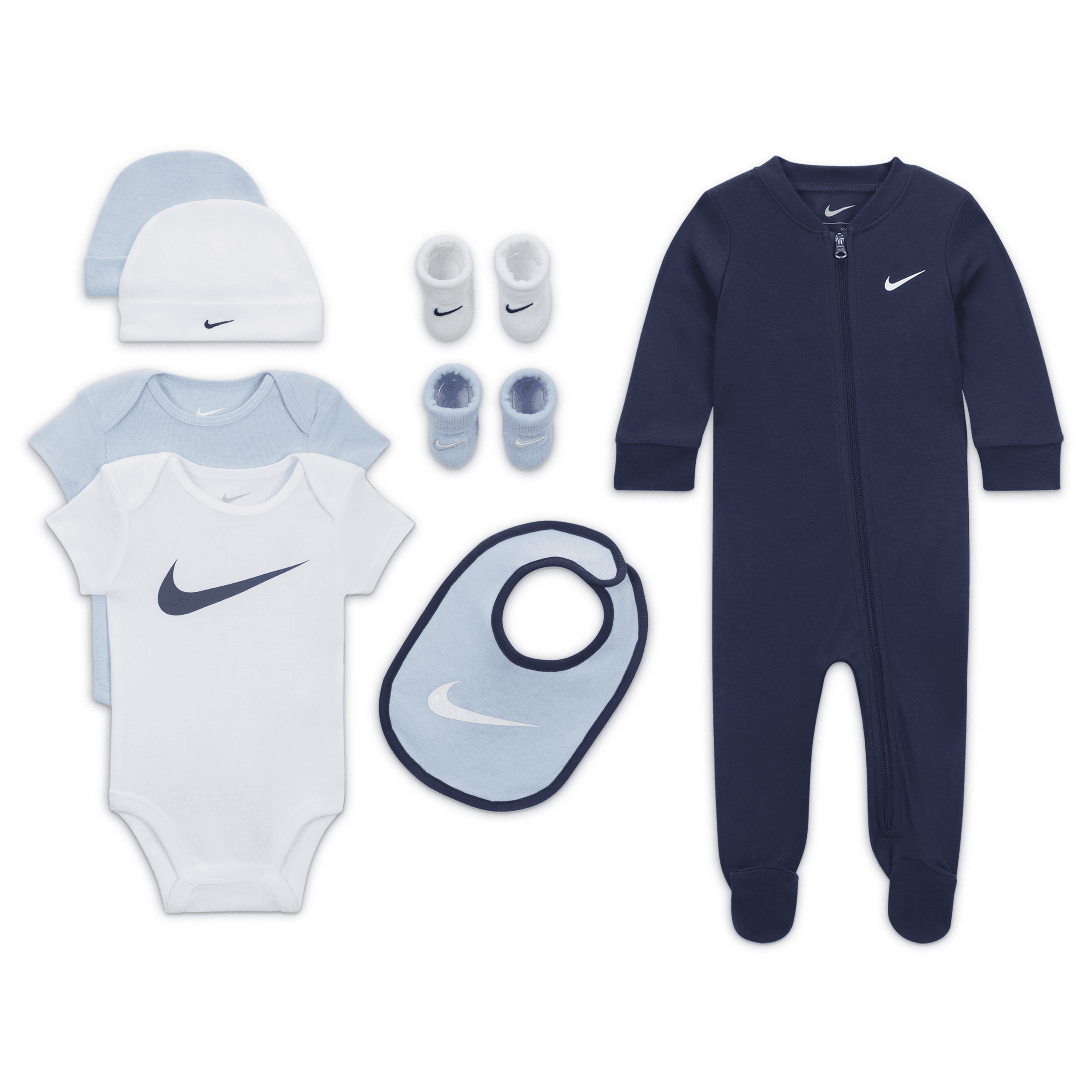 Nike 8-piece Gift Set In Blue
