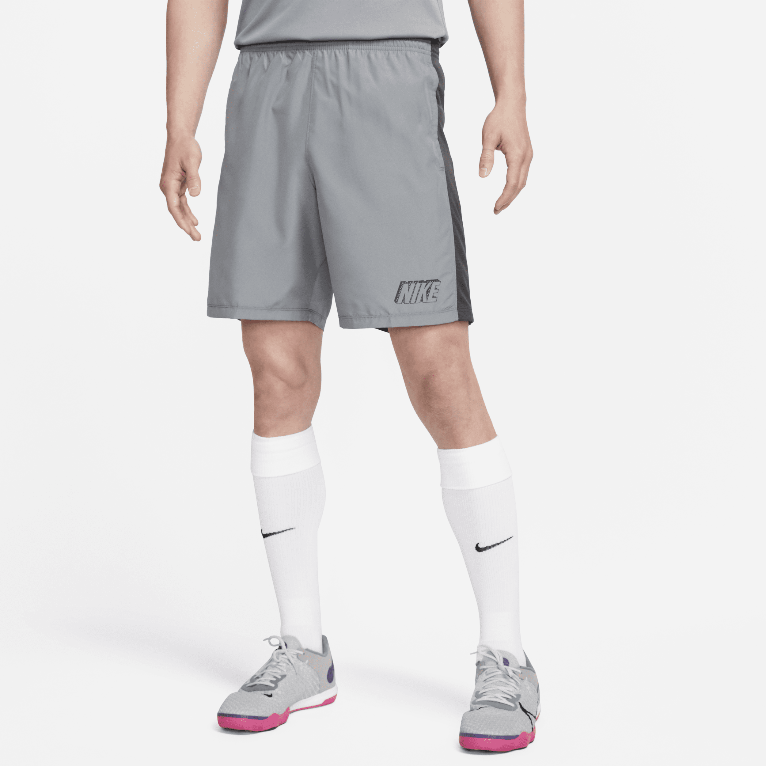 Nike Men's Academy Dri-fit Soccer Shorts In Grey