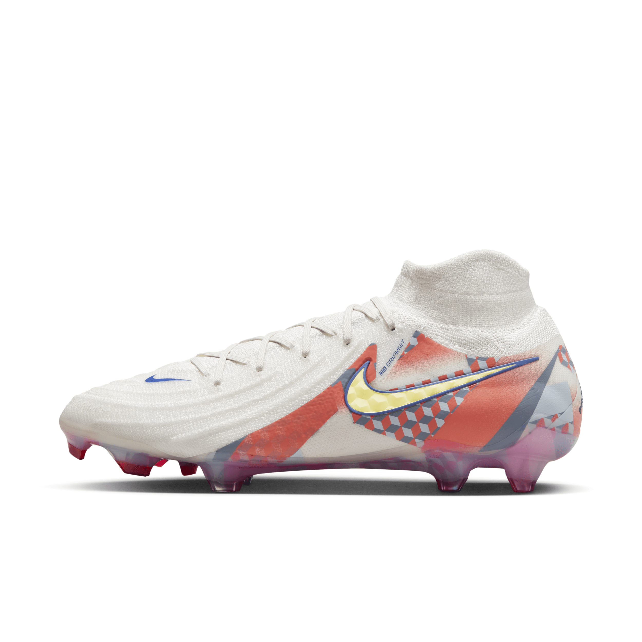 Nike Men's Phantom Luna 2 Elite Se Fg High-top Soccer Cleats In Grey