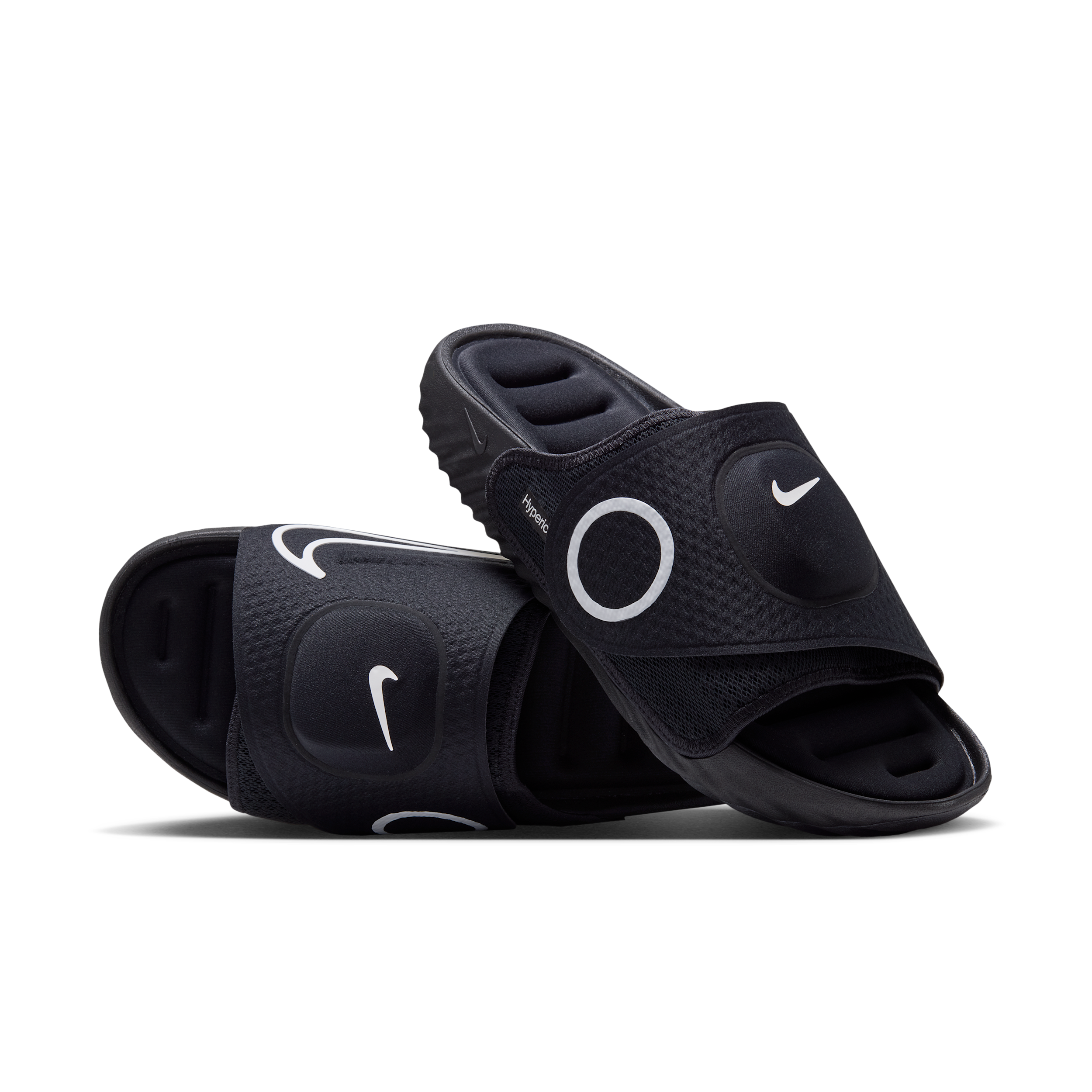 Nike Unisex x Hyperice Nike Unisex Air Zoom HyperSlides in Black | 66000-001