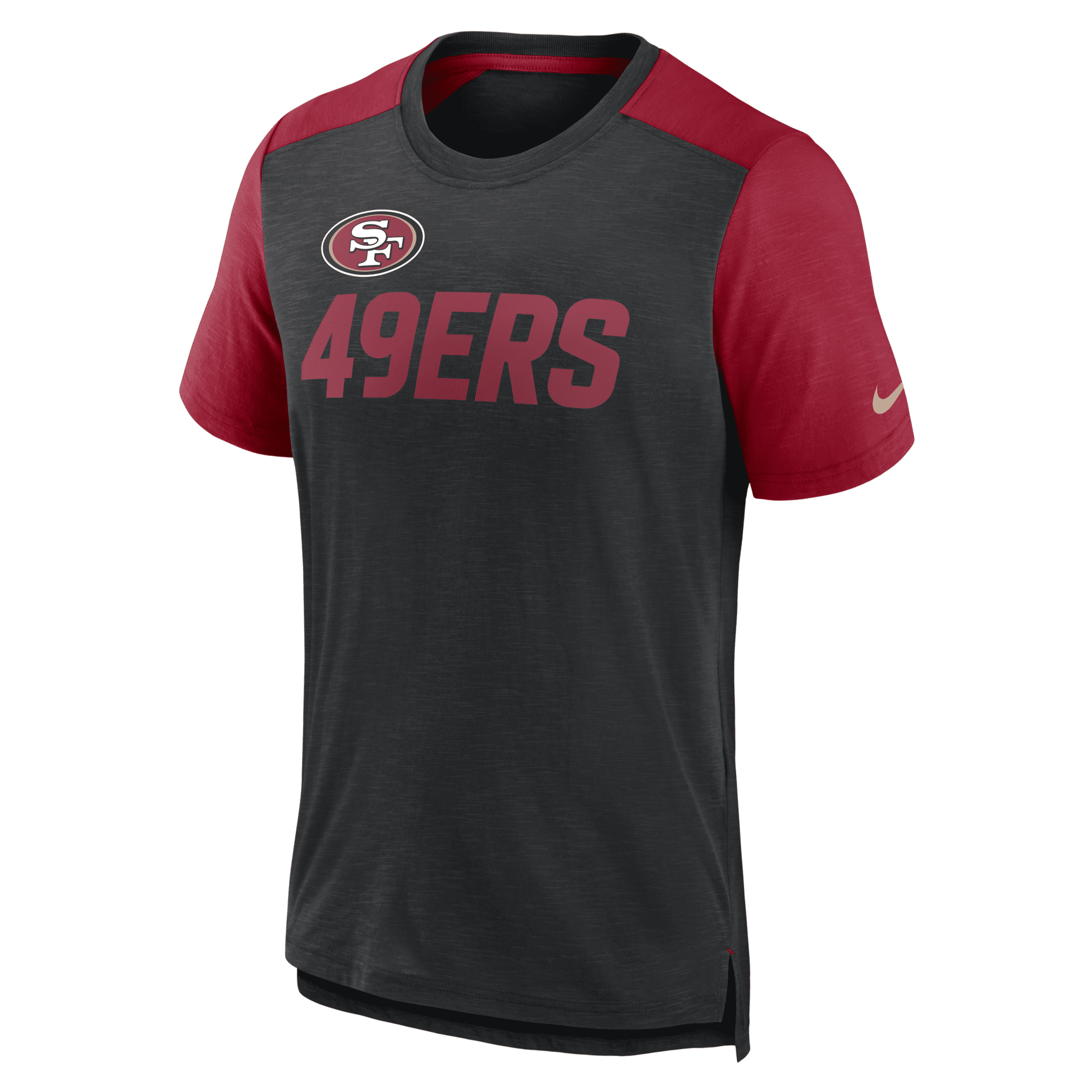 Nike Men's Color Block Team Name (nfl San Francisco 49ers) T-shirt In Black