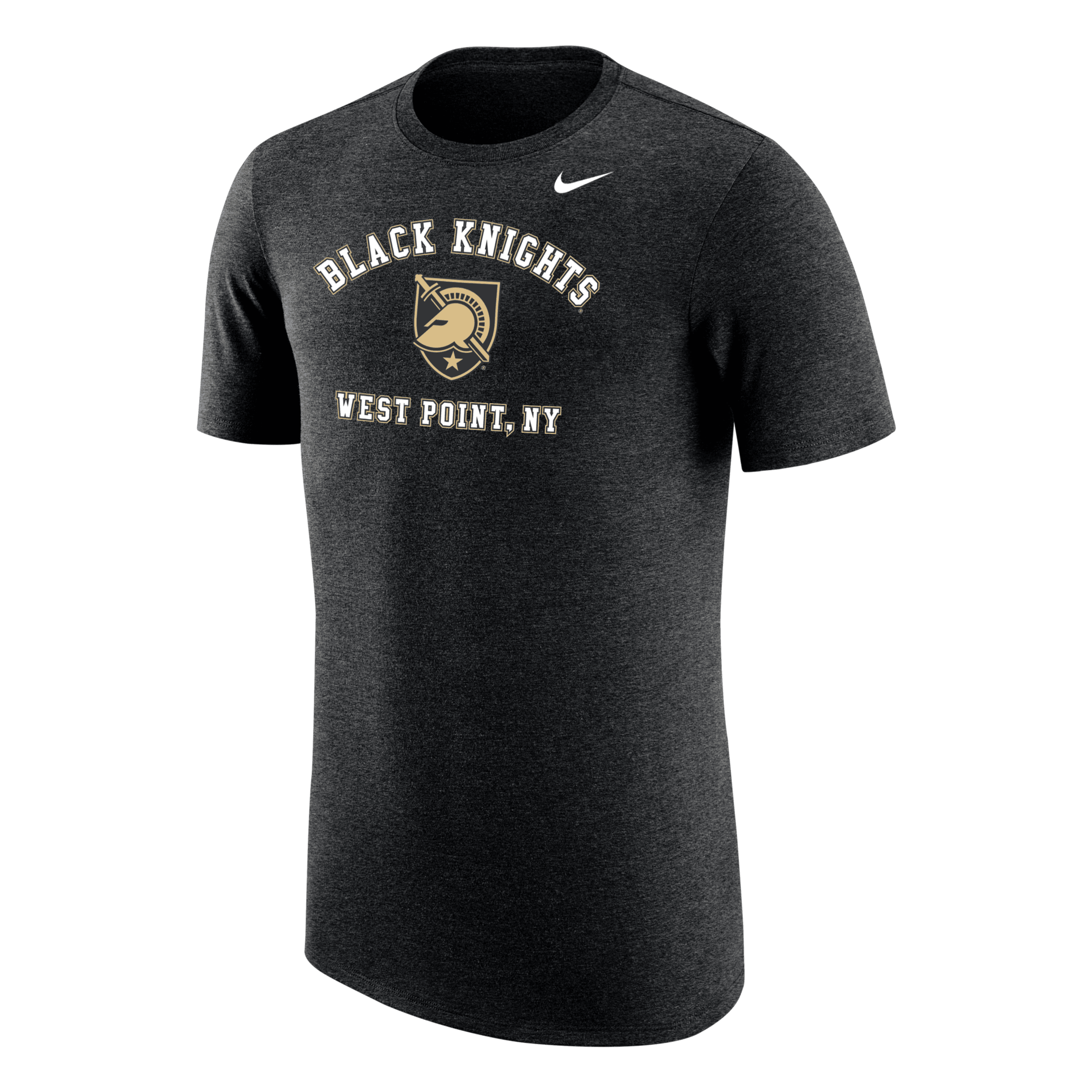 Nike Army  Men's College T-shirt In Black