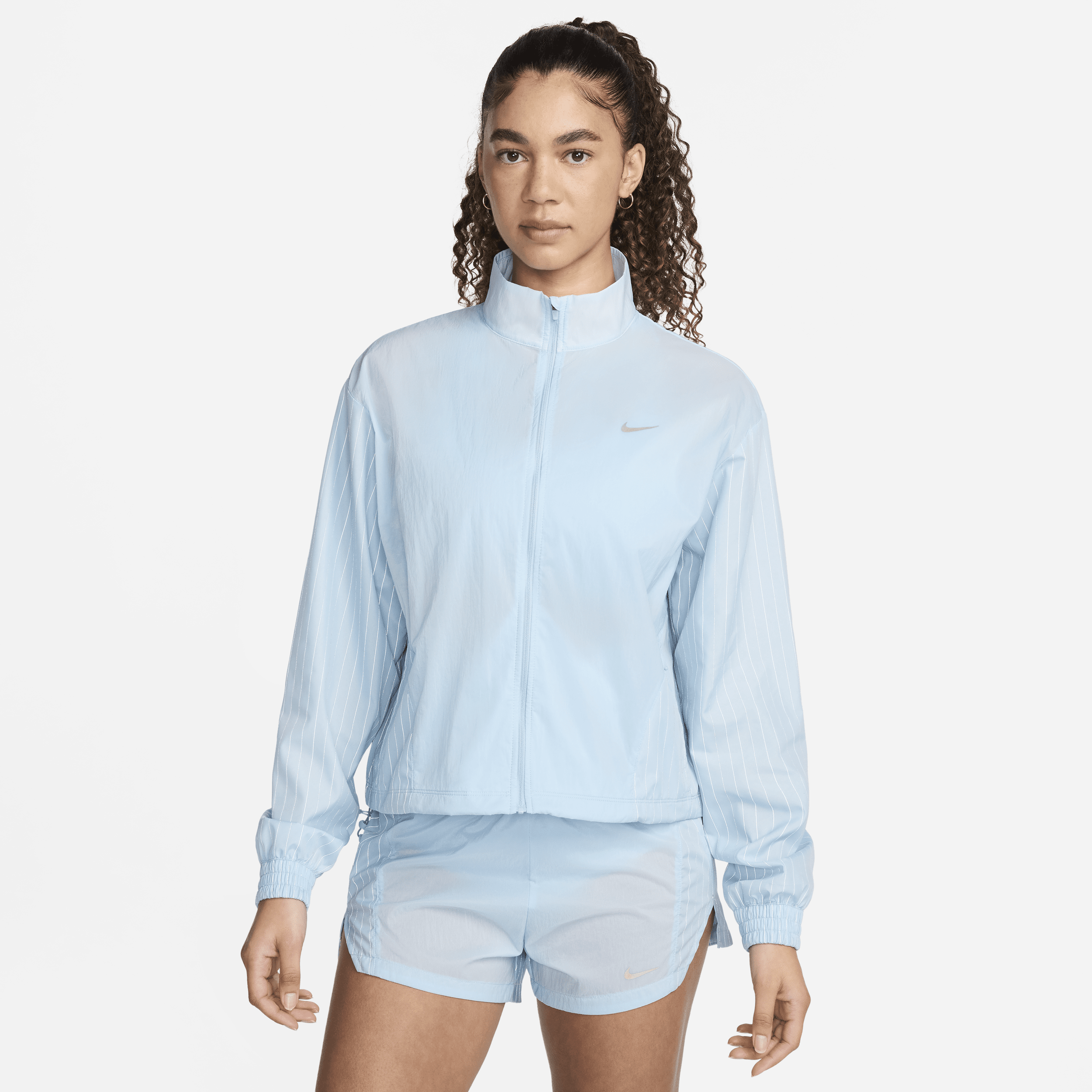 Shop Nike Women's Running Division Running Jacket In Blue