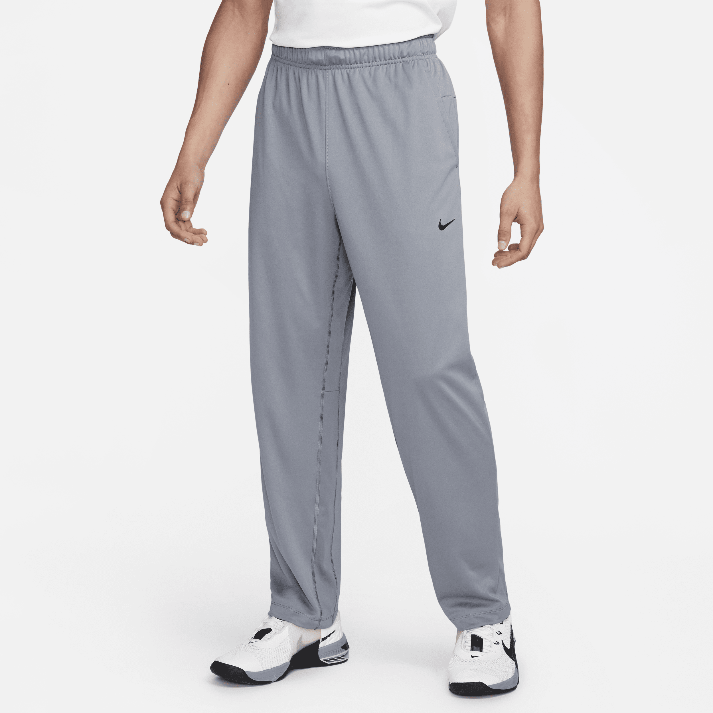 Nike Men's Totality Dri-fit Tapered Versatile Pants In Grey