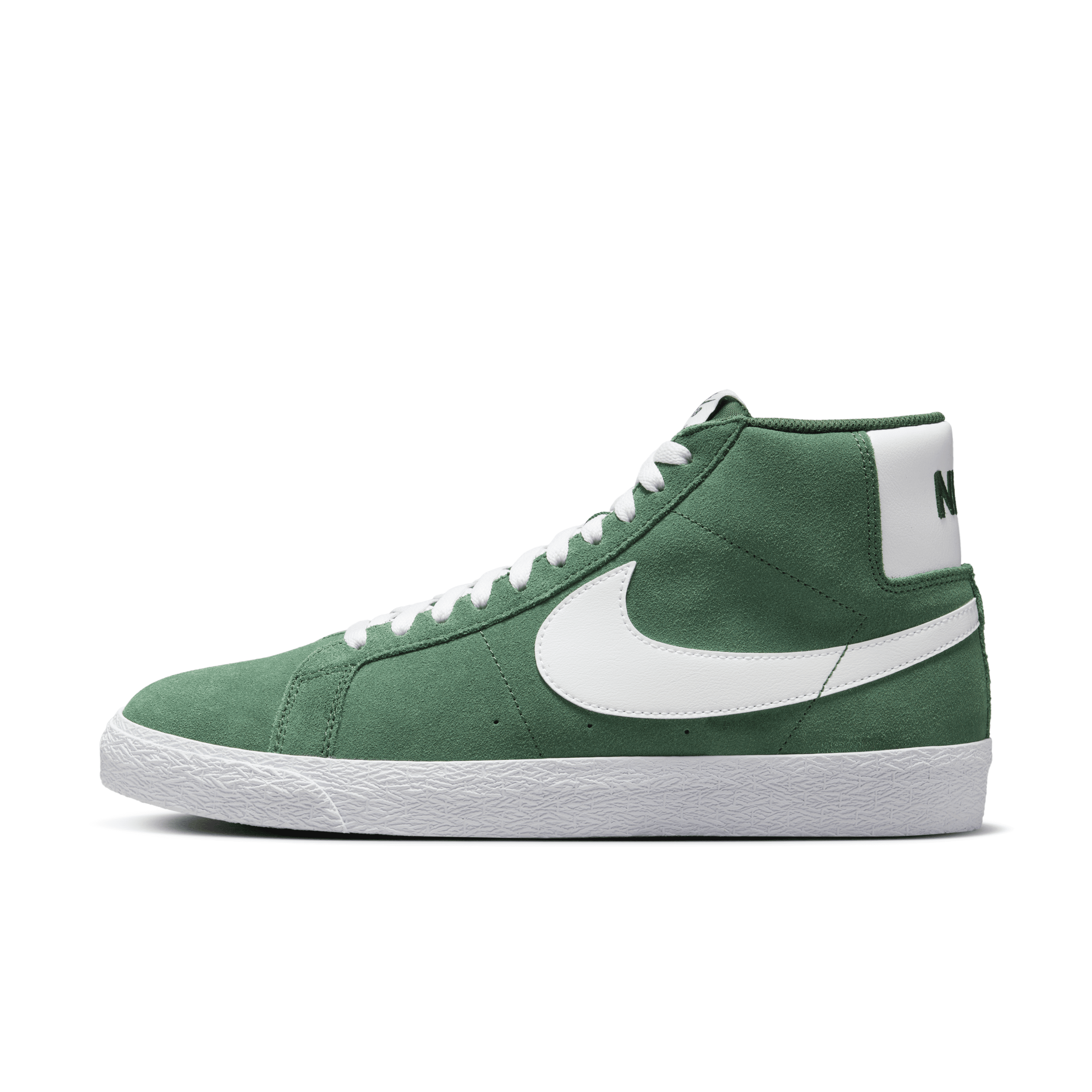 Nike Unisex  Sb Zoom Blazer Mid Skate Shoes In Green