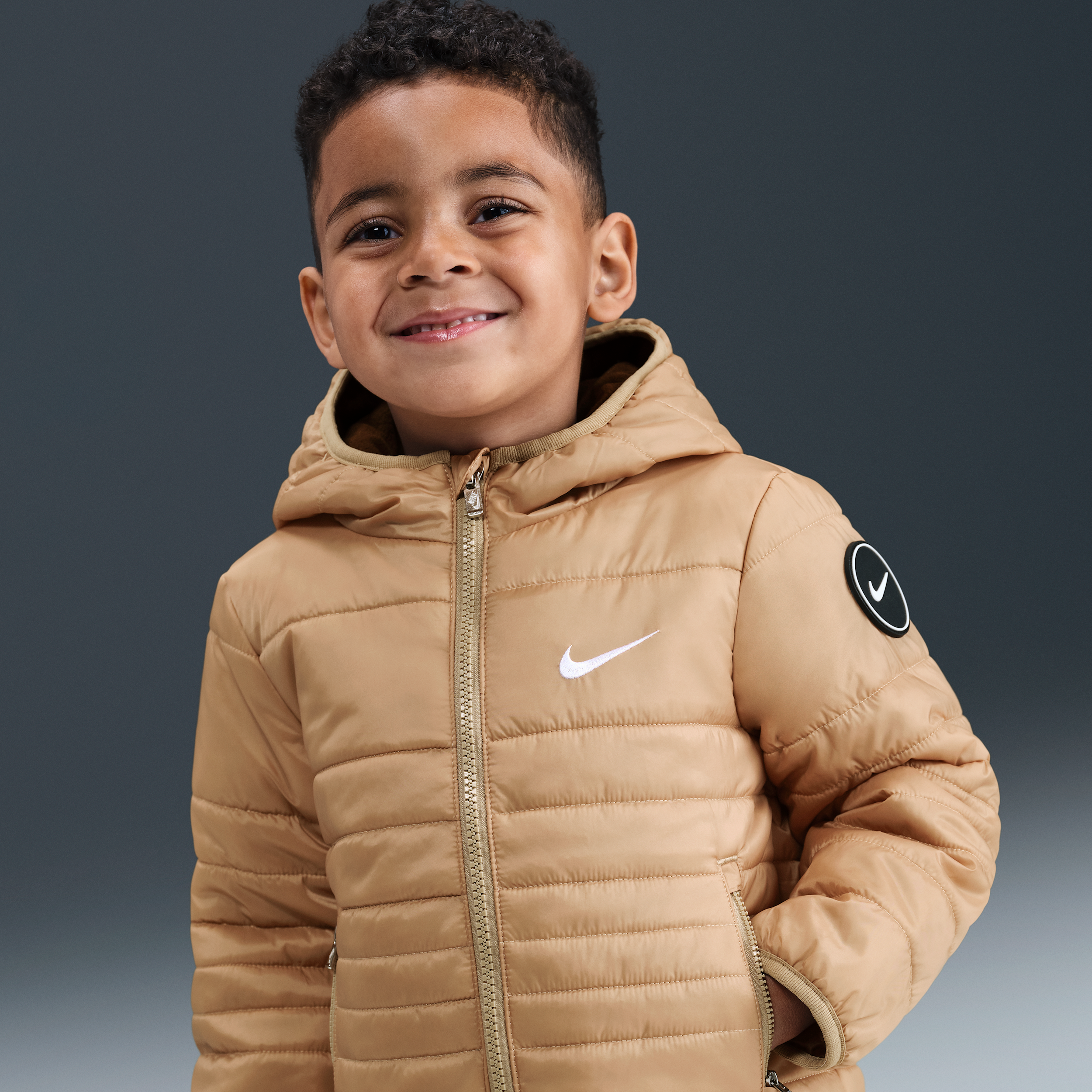 Nike Midweight Fill Jacket Toddler Jacket In Neutral