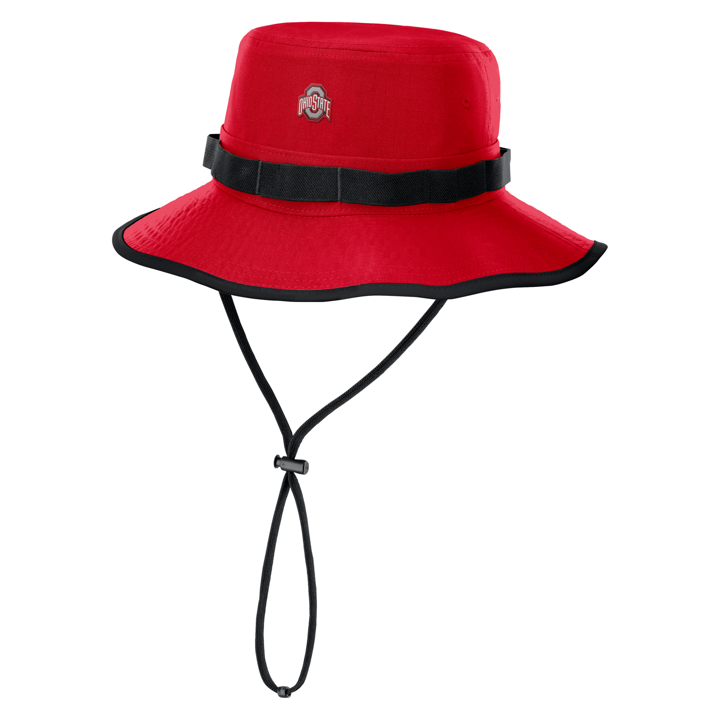 Nike Scarlet Ohio State Buckeyes 2025 Sideline Apex Boonie Bucket Hat In Red