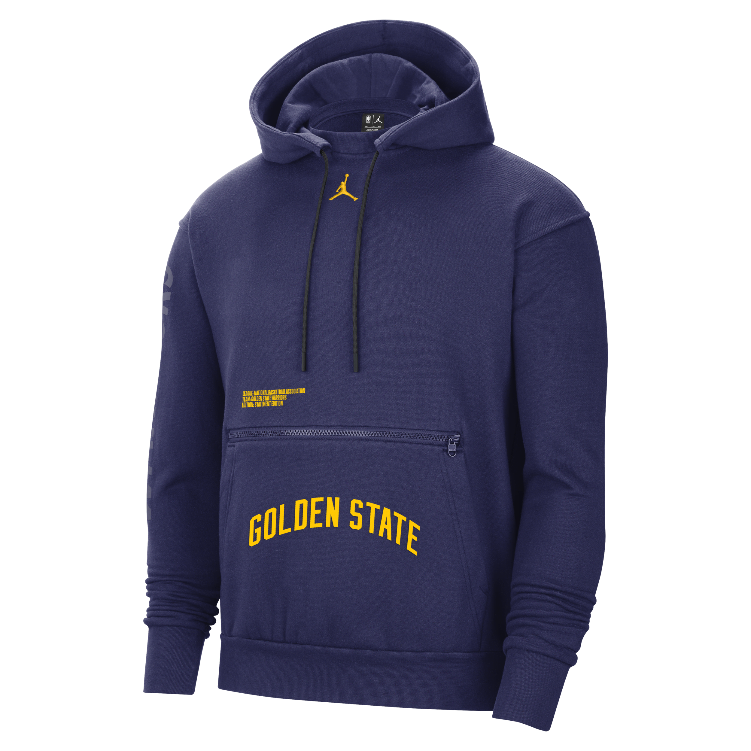 Golden State Warriors Blue Hoodie Jacket for Sale