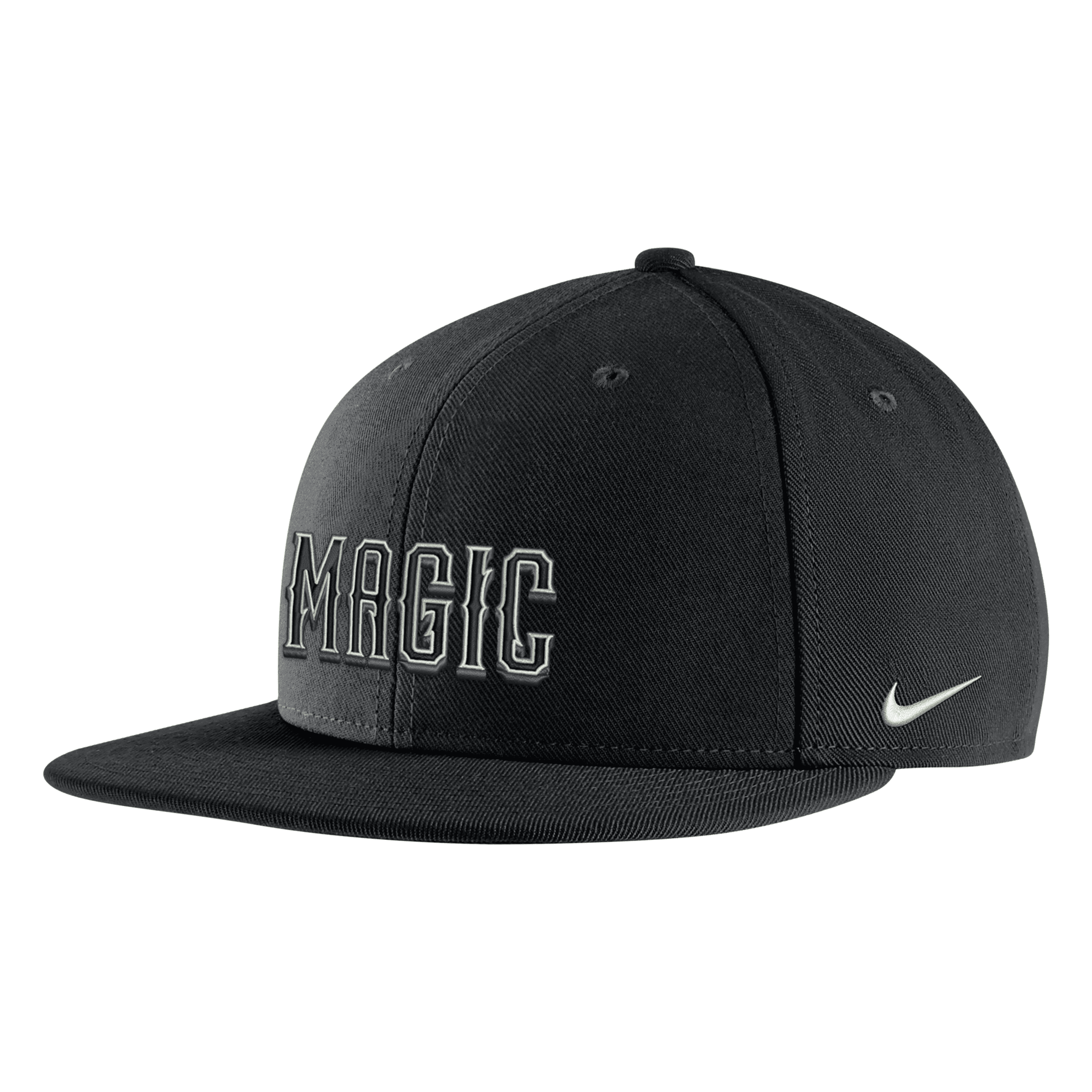 Nike Orlando Magic City Edition  Men's Nba Snapback Hat In Black
