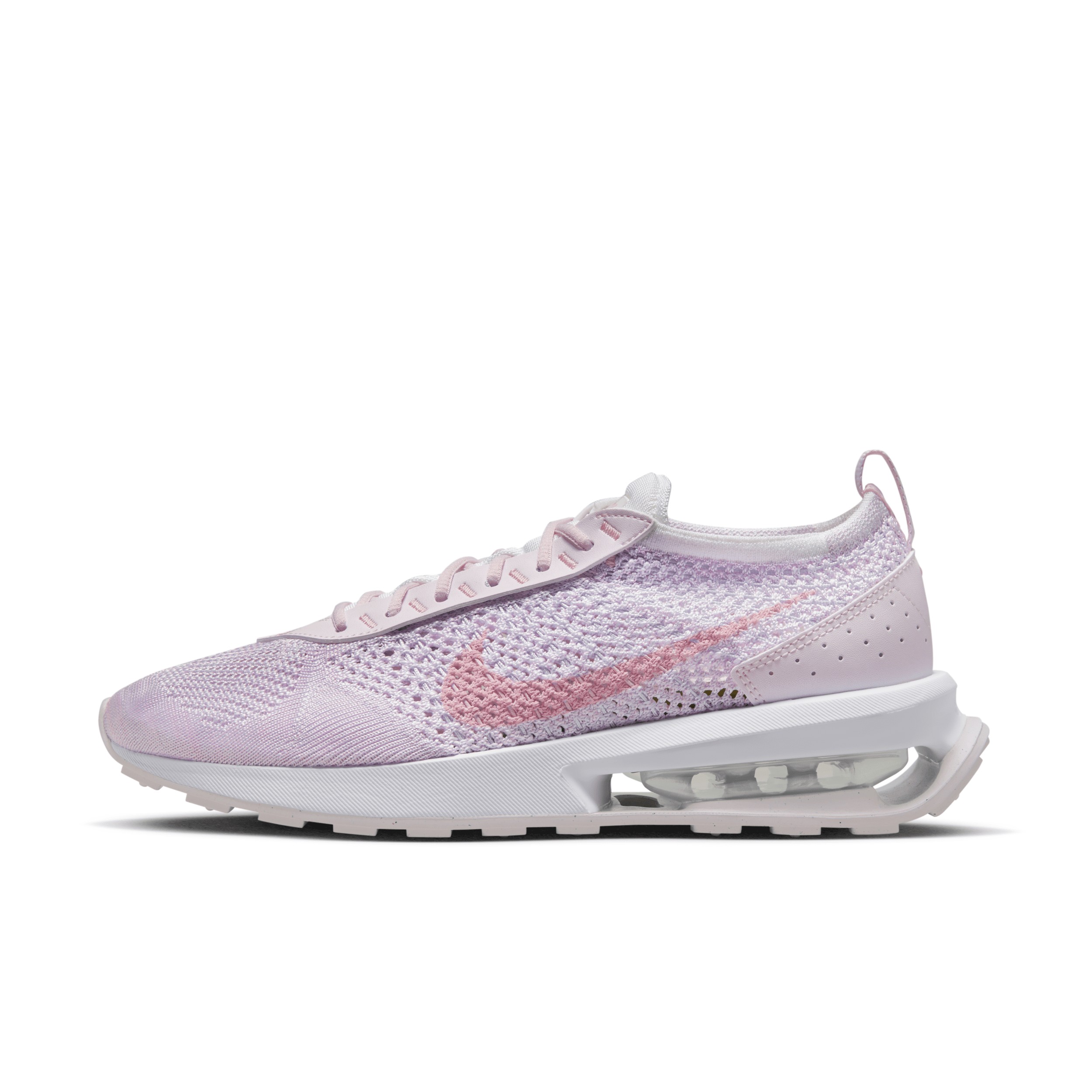 Nike Women's Air Max Flyknit Racer Next Nature Shoes In White
