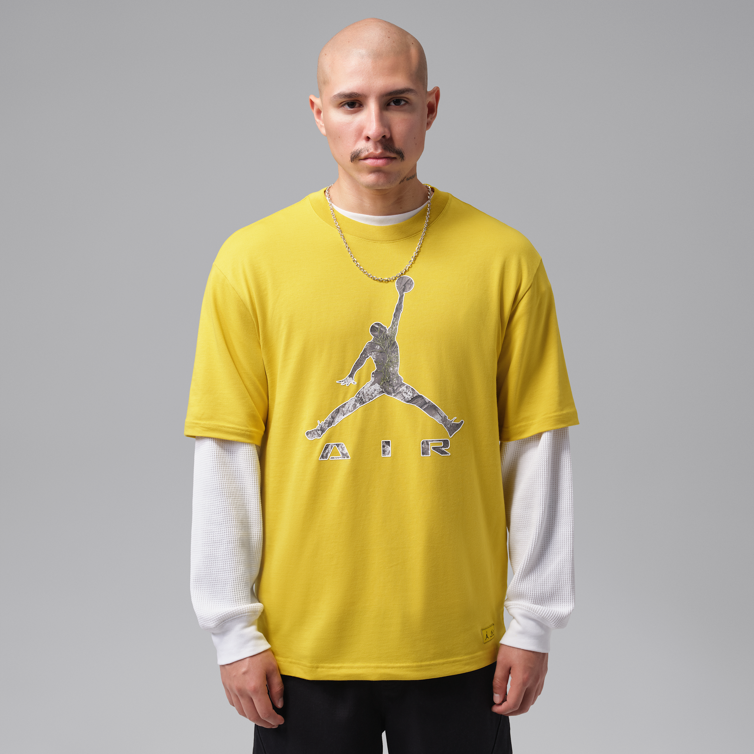 Men's Jordan Brooklyn Realtree T-Shirt in Yellow | IO0113-726