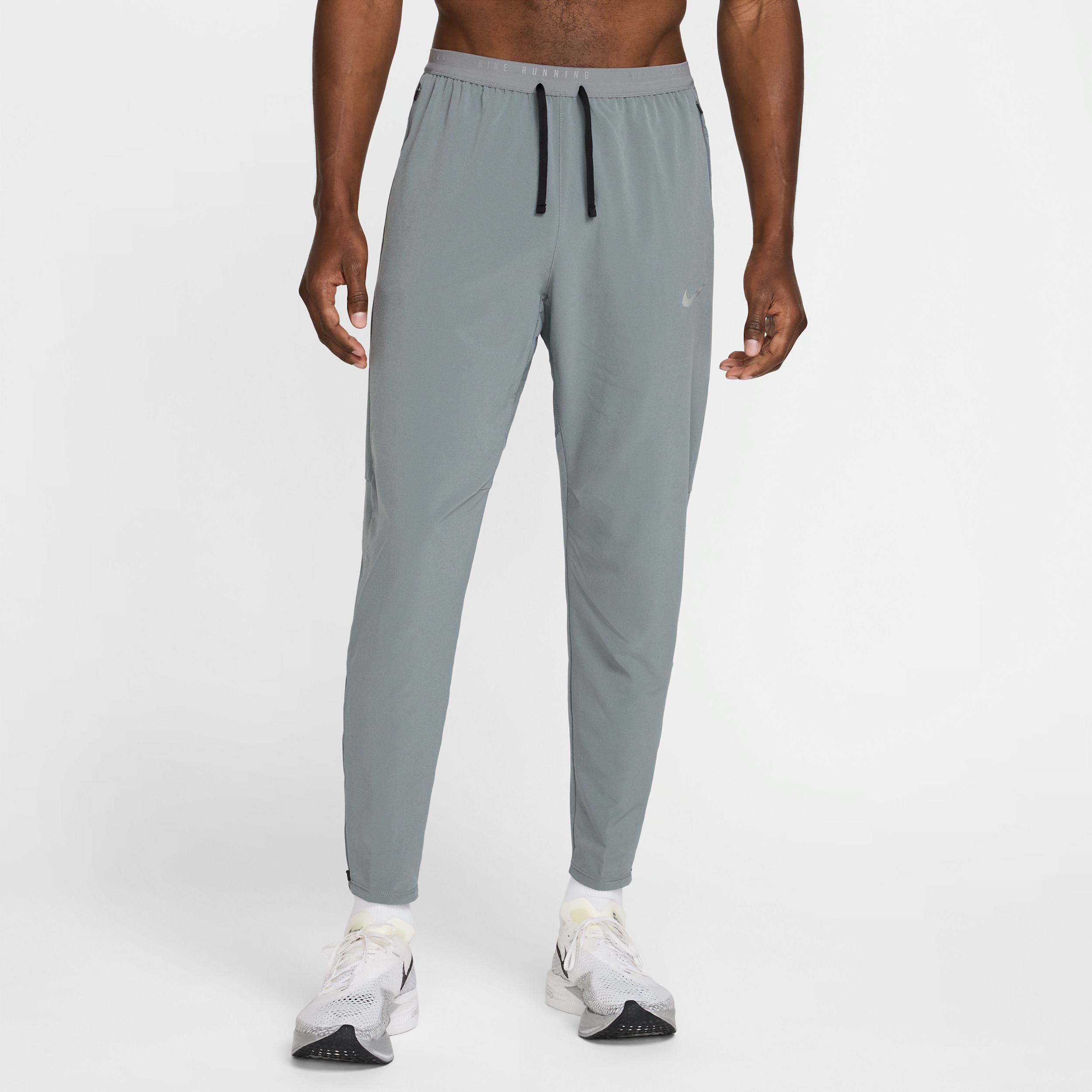 Nike Men's Stride Dri-fit Woven Running Pants In Grey