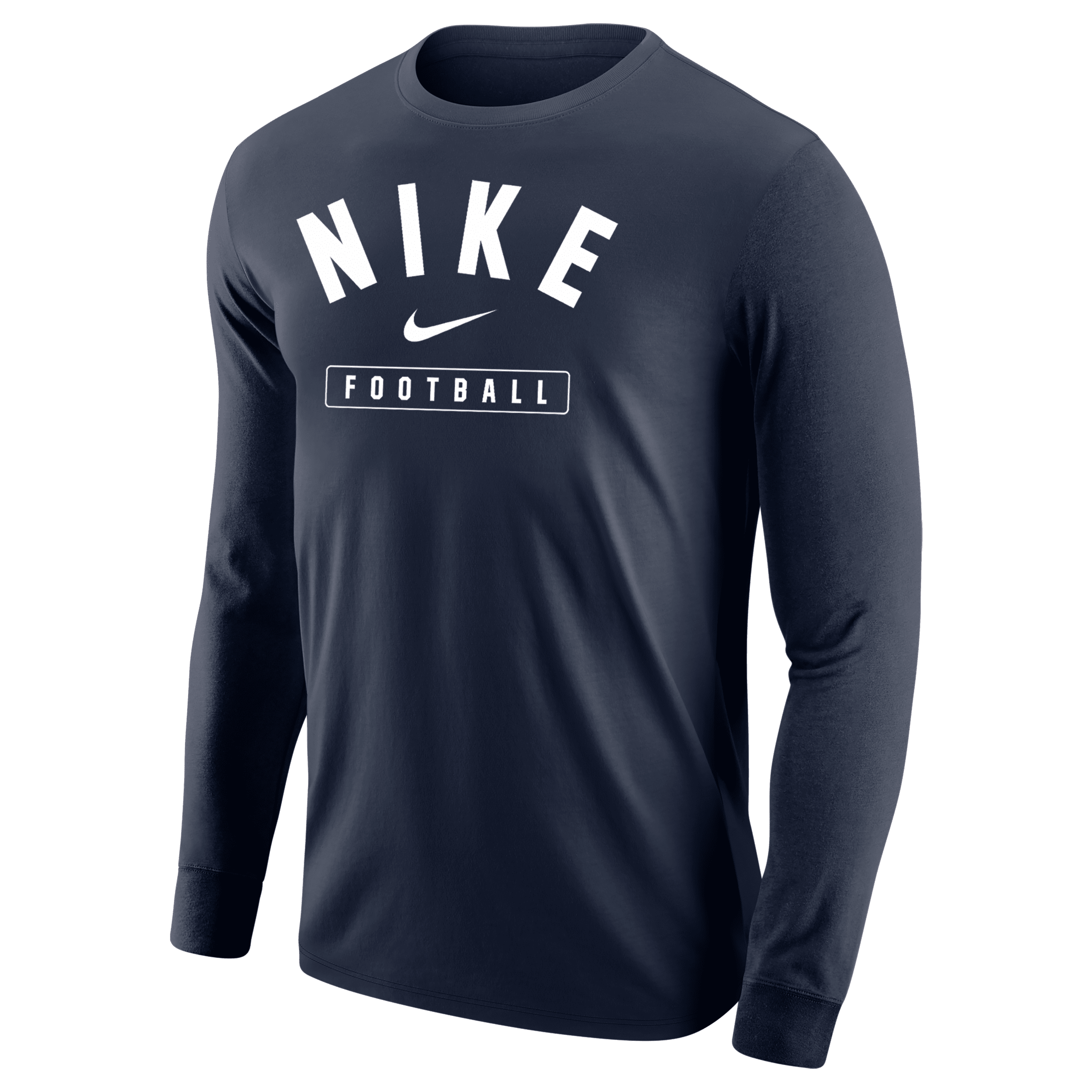 Nike Men's Football Long-sleeve T-shirt In Blue