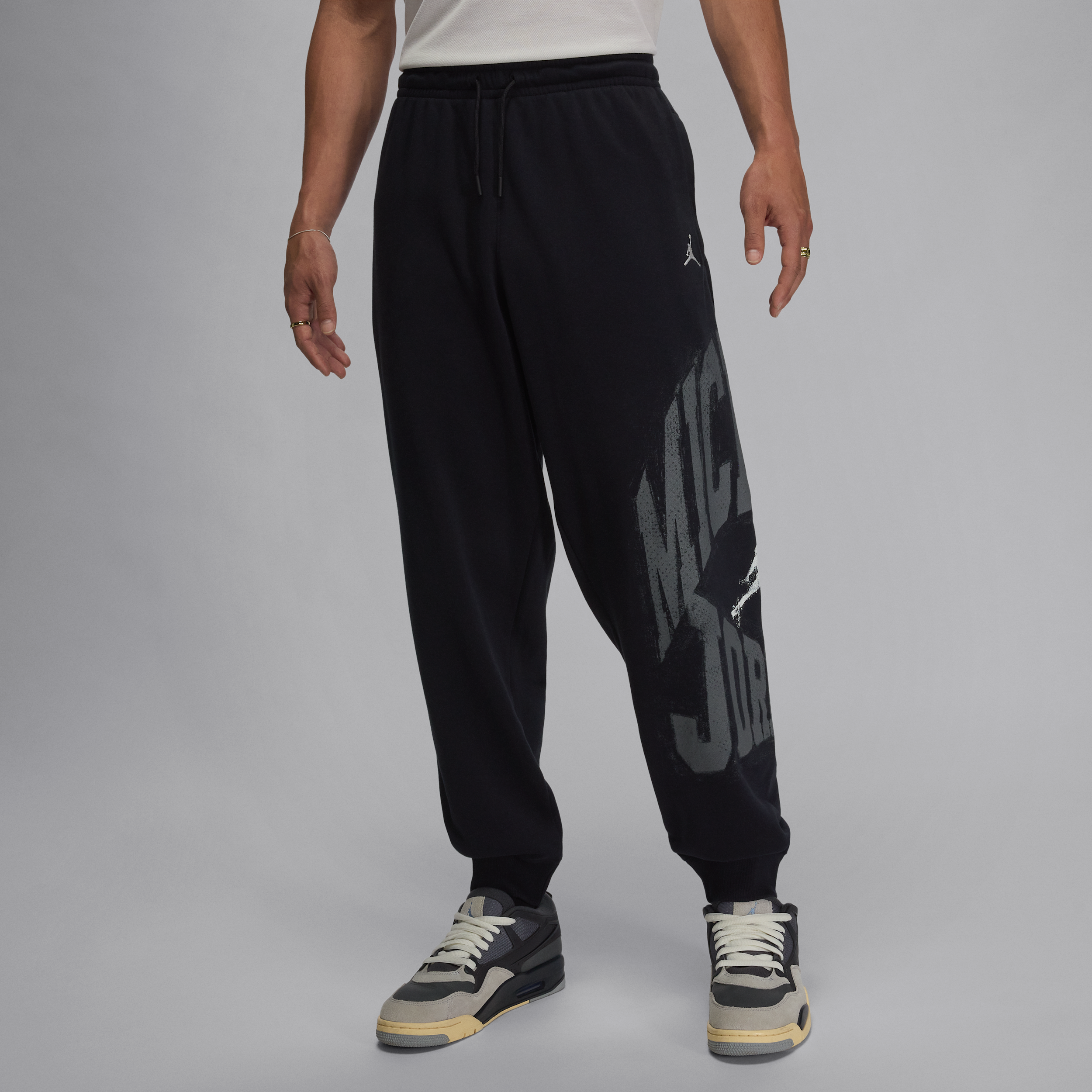 Men's Jordan Brooklyn Collegiate Pants in Black | HV0091-010