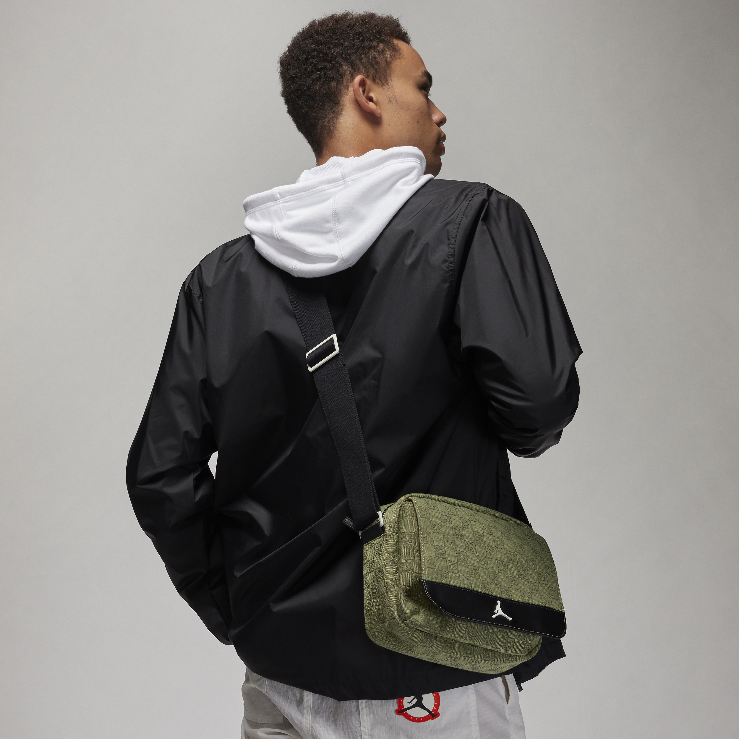 Jordan Monogram Crossbody Crossbody Bag In Green