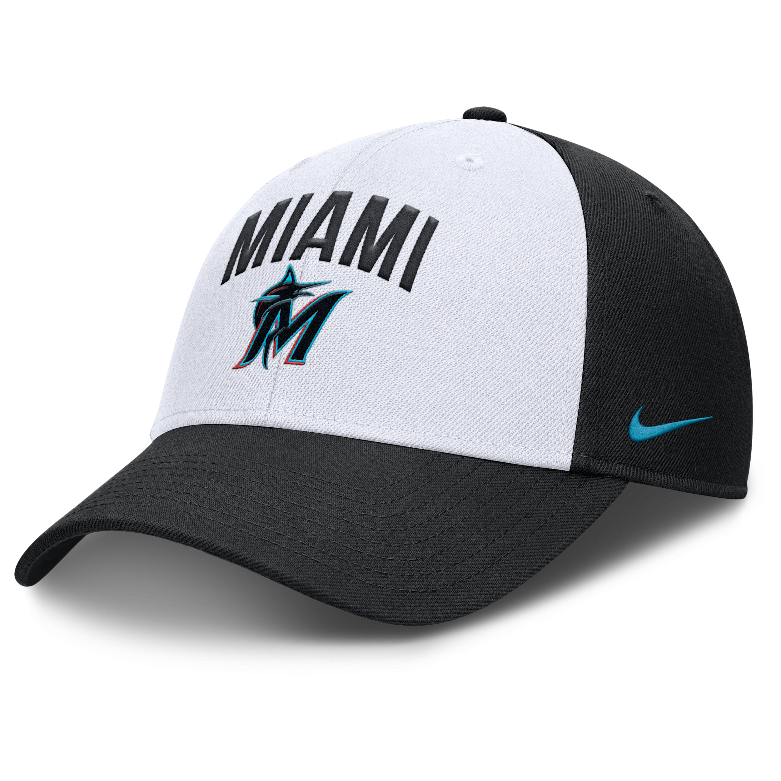 Nike Miami Marlins Club  Men's Dri-fit Mlb Adjustable Hat