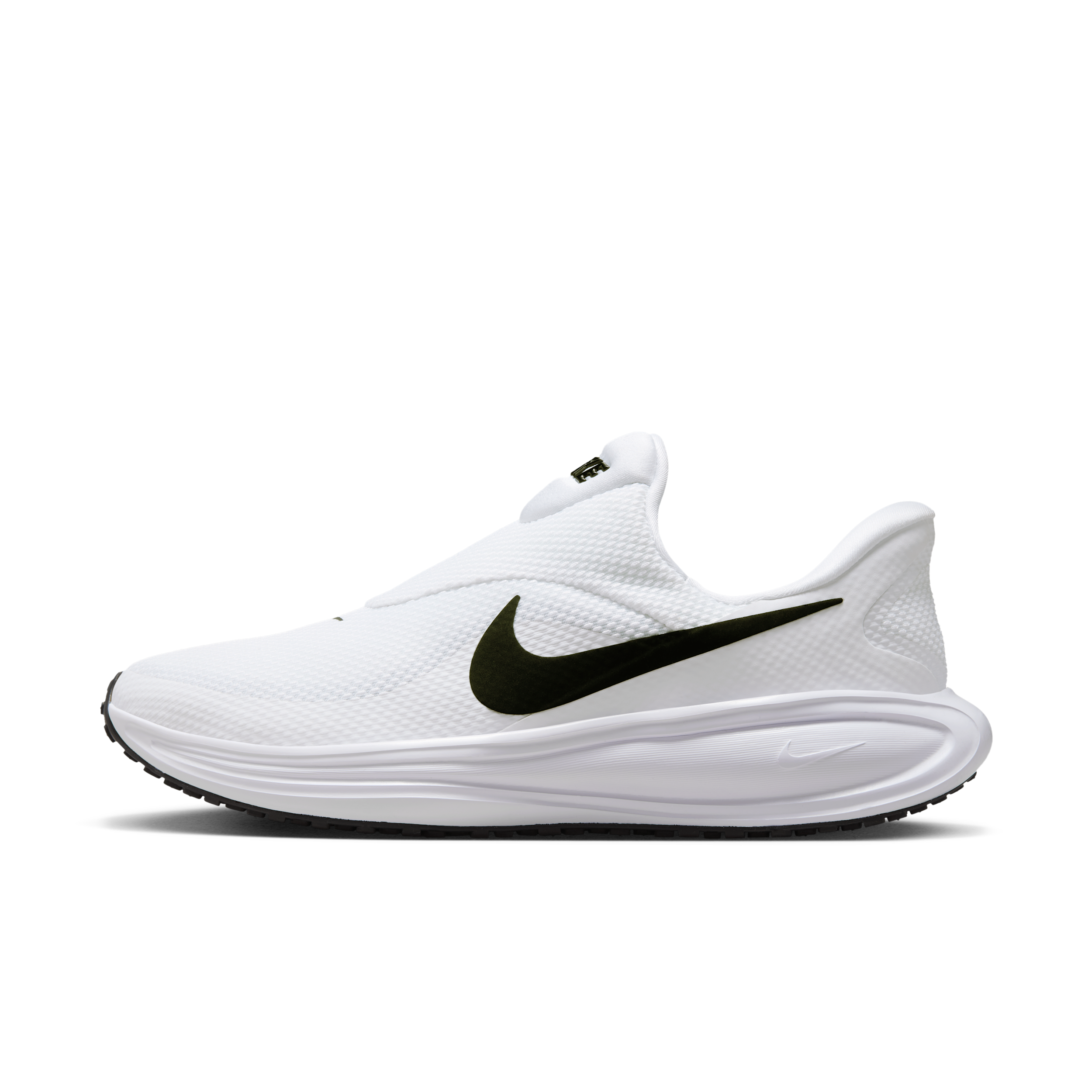 Nike Men's Revolution 8 Easyon Road Running Shoes In White
