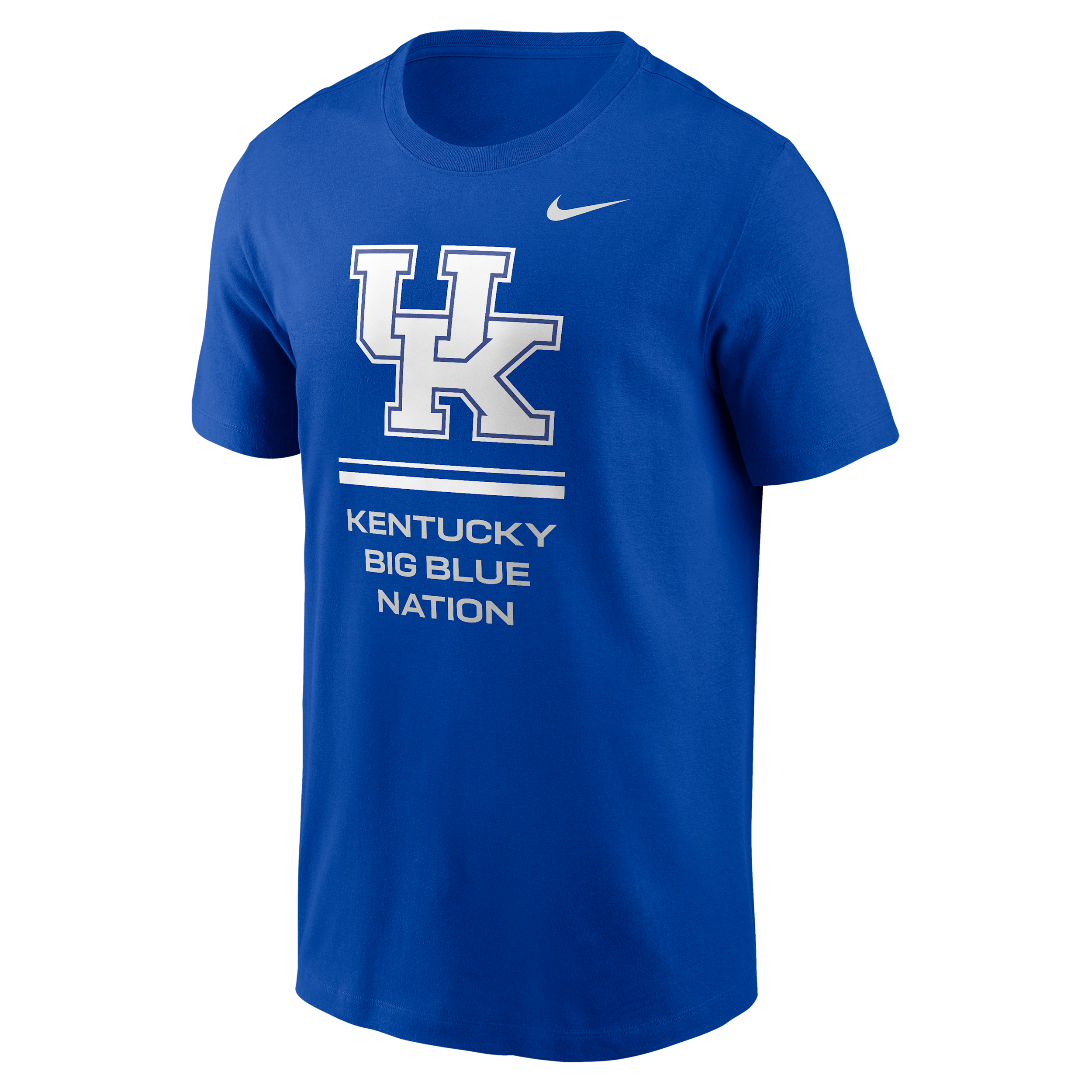 Kentucky Sideline Nike Men's Dri-FIT College T-Shirt in Blue | 02ET4EVNKY-ZK0