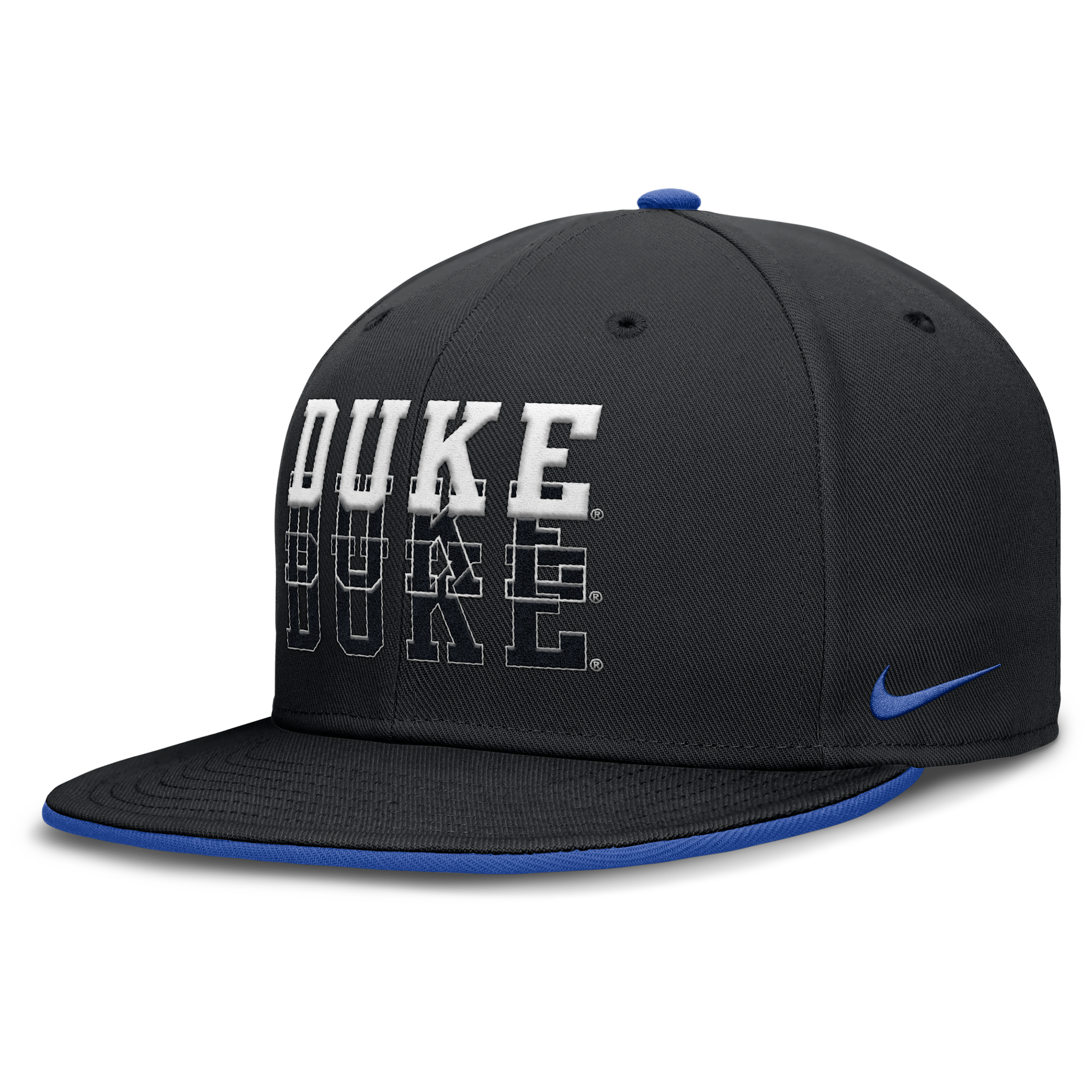 Nike Duke Primetime True  Men's Dri-fit College Fitted Hat In Black