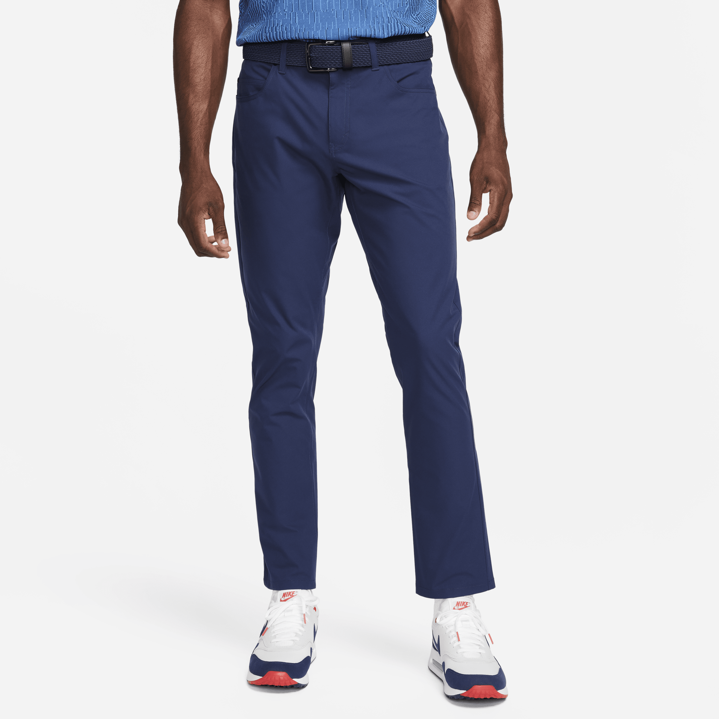 Nike Men's Tour 5-pocket Slim Golf Pants In Blue
