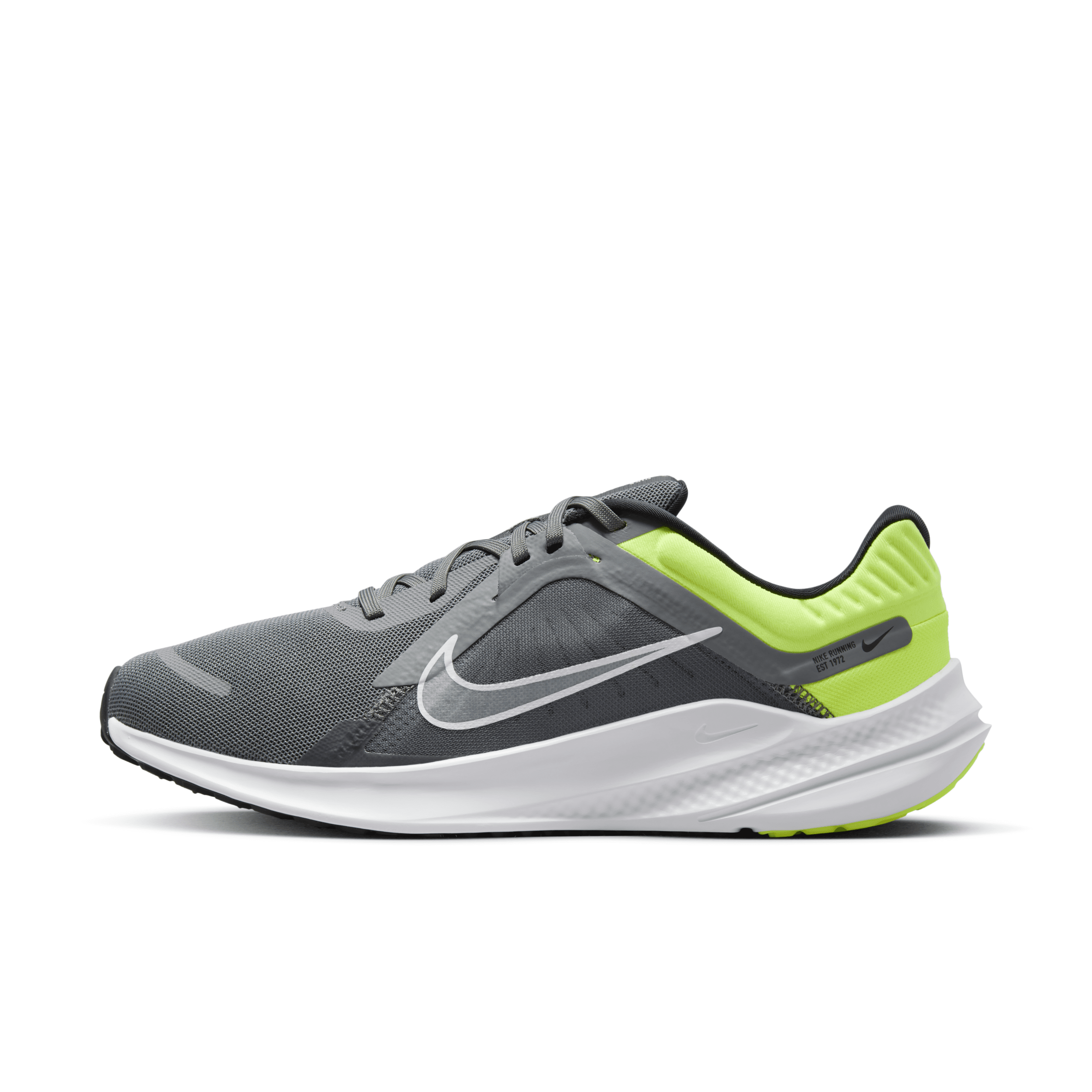 Nike Men's Quest 5 Road Running Shoes In Grey