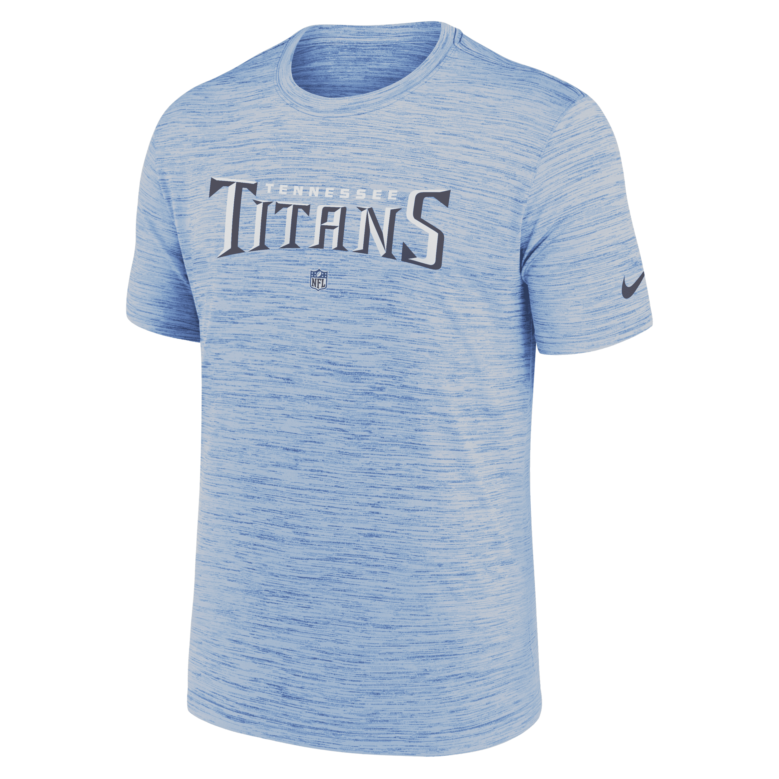 Nike Women's Dri-fit Sideline Velocity (nfl Tennessee Titans) T-shirt In Blue