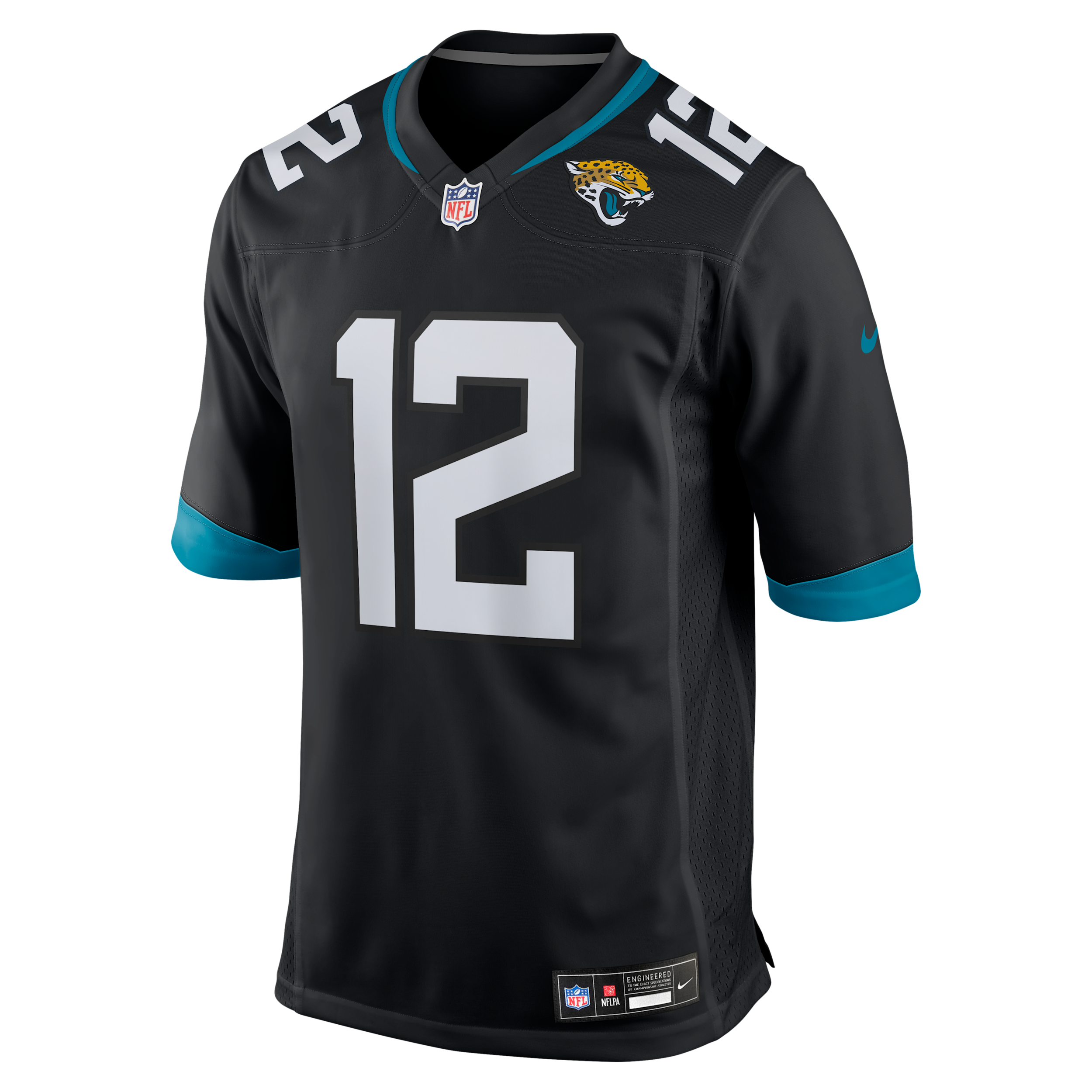 Travis Hunter Jacksonville Jaguars 2025 NFL Draft First Round Pick Nike Men's NFL Game Jersey in Black | 67NMJJGH9NF-3EV