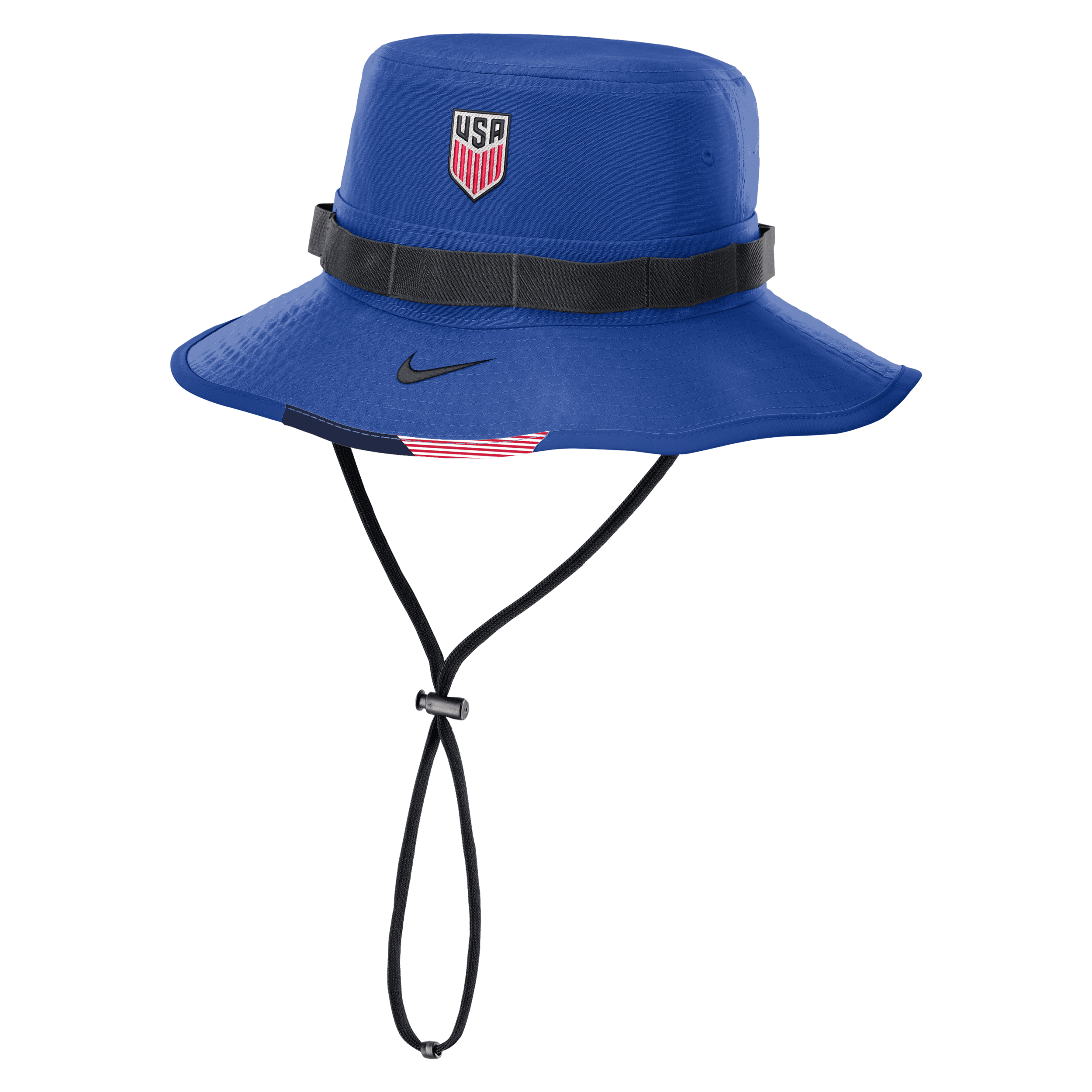 Shop Nike Usmnt Apex  Unisex Dri-fit Soccer Boonie Bucket Hat In Blue