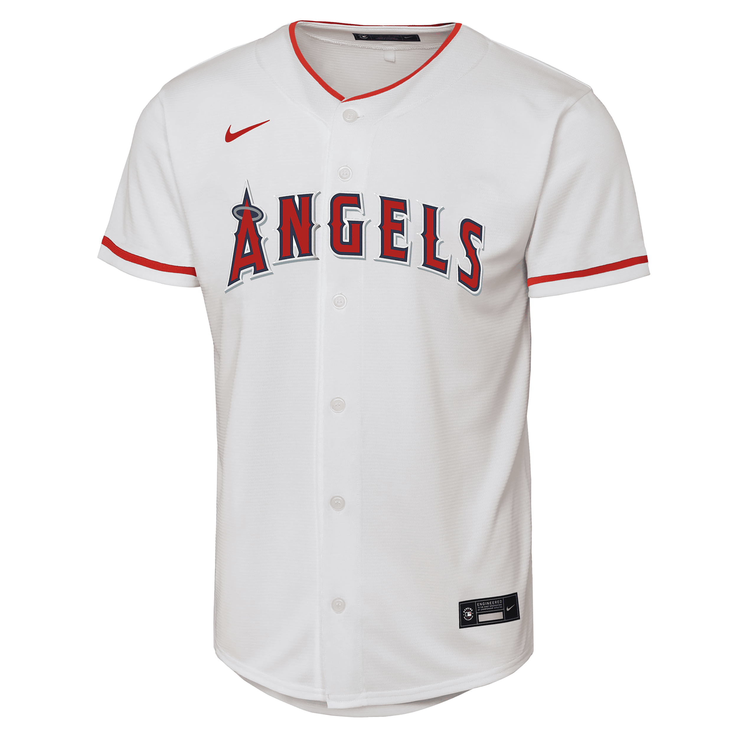 Nike Big Boys and Girls Mike Trout White Los Angeles Angels Home Replica Player Jersey - White
