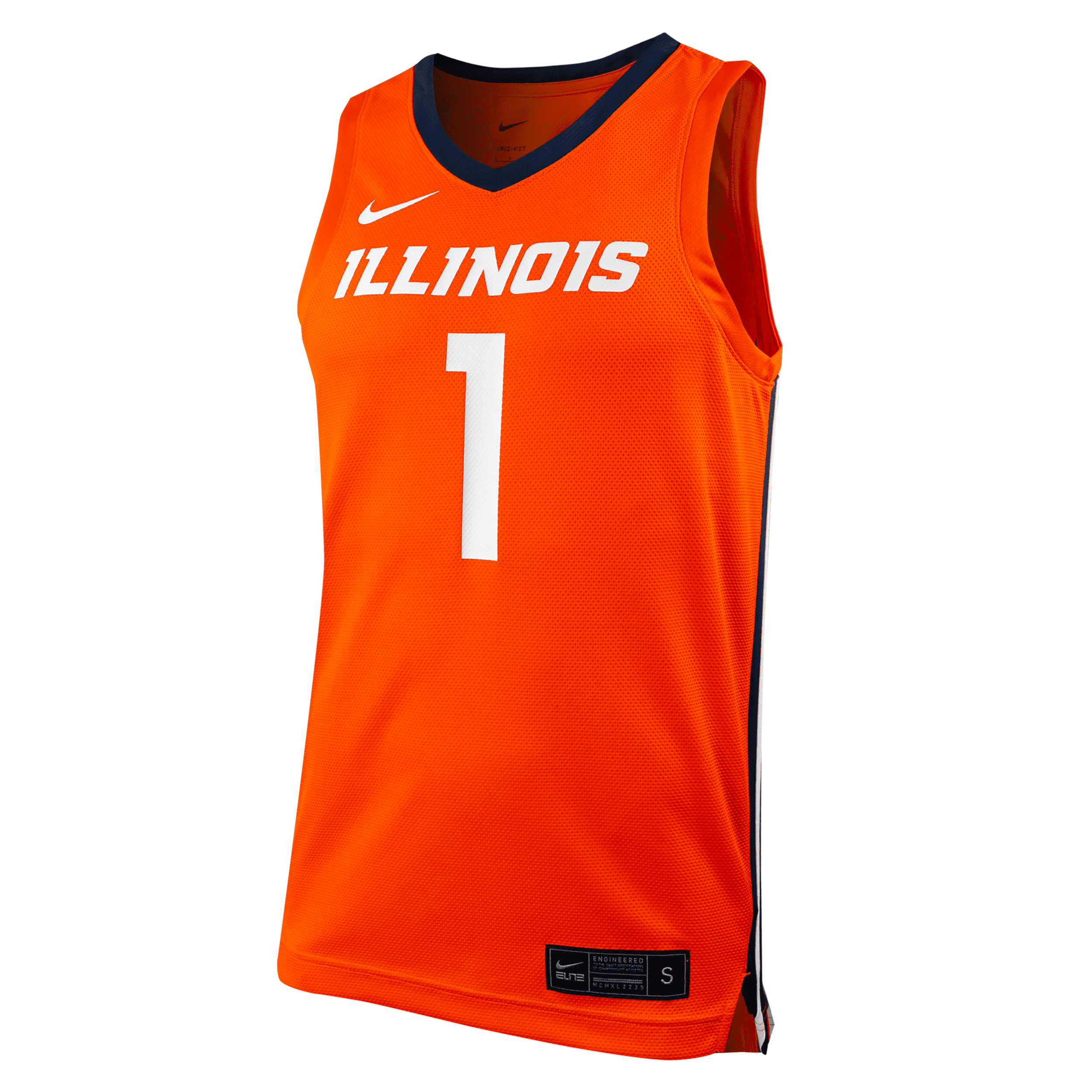 Nike Illinois  Men's College Basketball Jersey In Orange