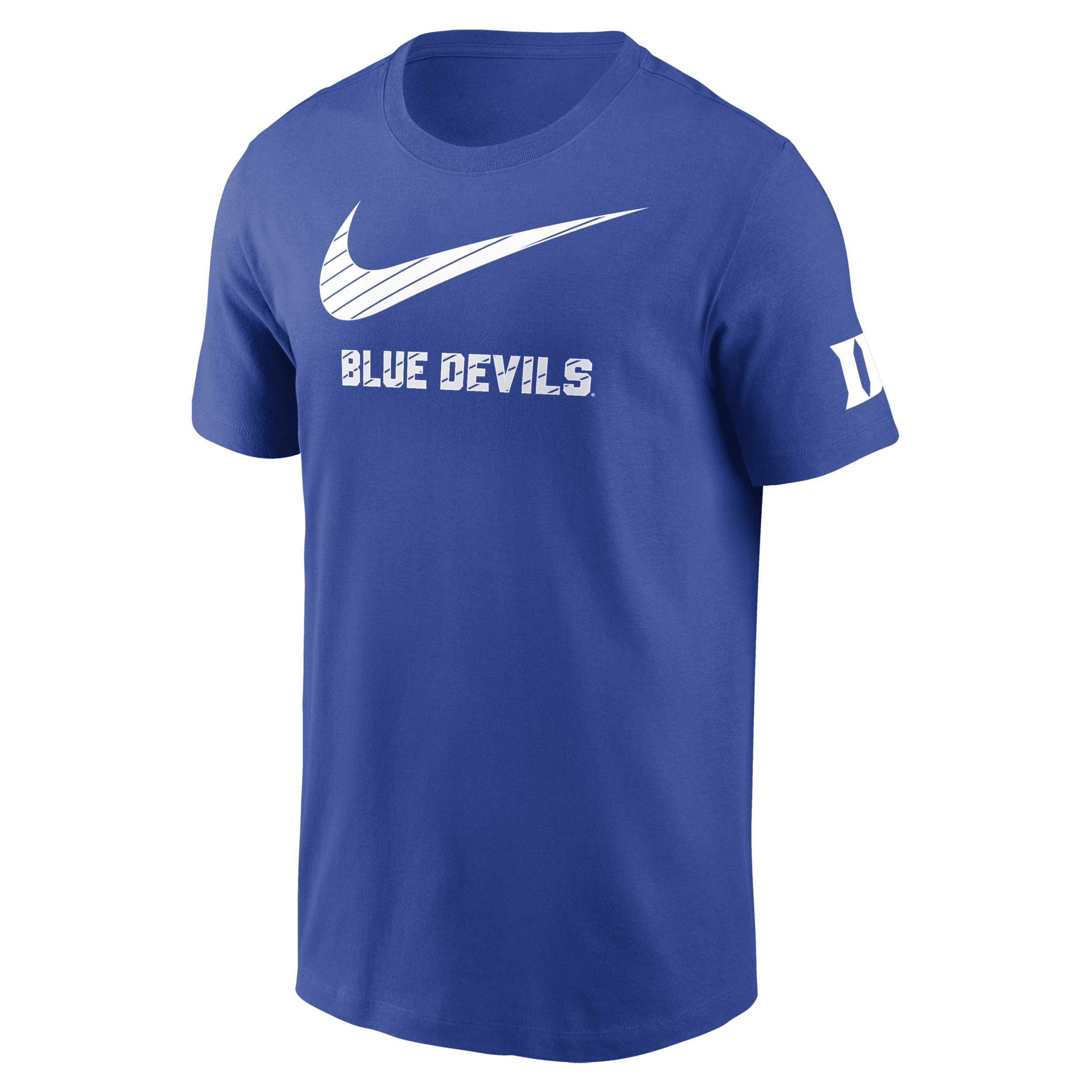 Nike Royal Duke Blue Devils Campus Mascot T-shirt In Blue