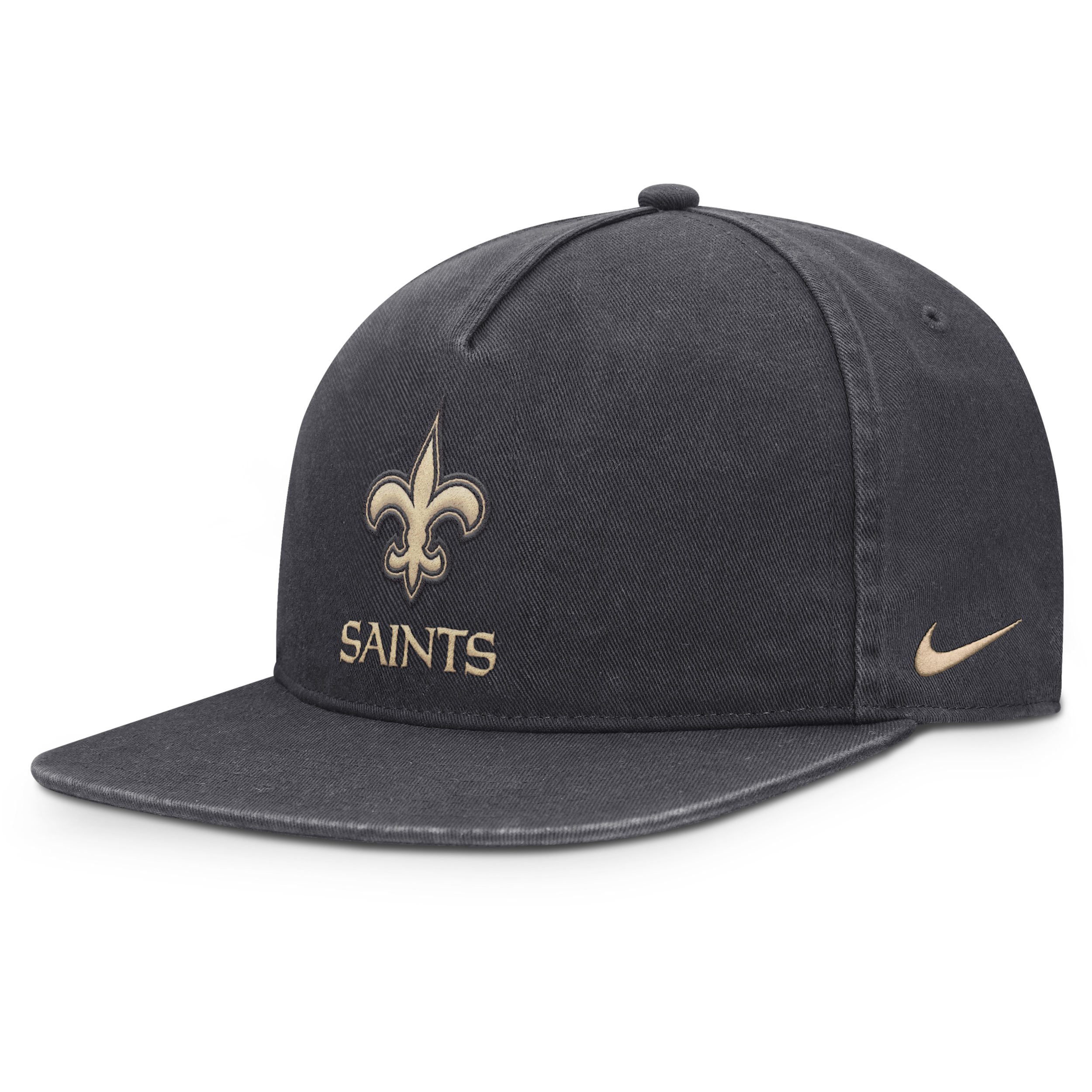 New Orleans Saints Pro Nike Men's NFL Adjustable Hat in Grey | NF5706F7W-CSN