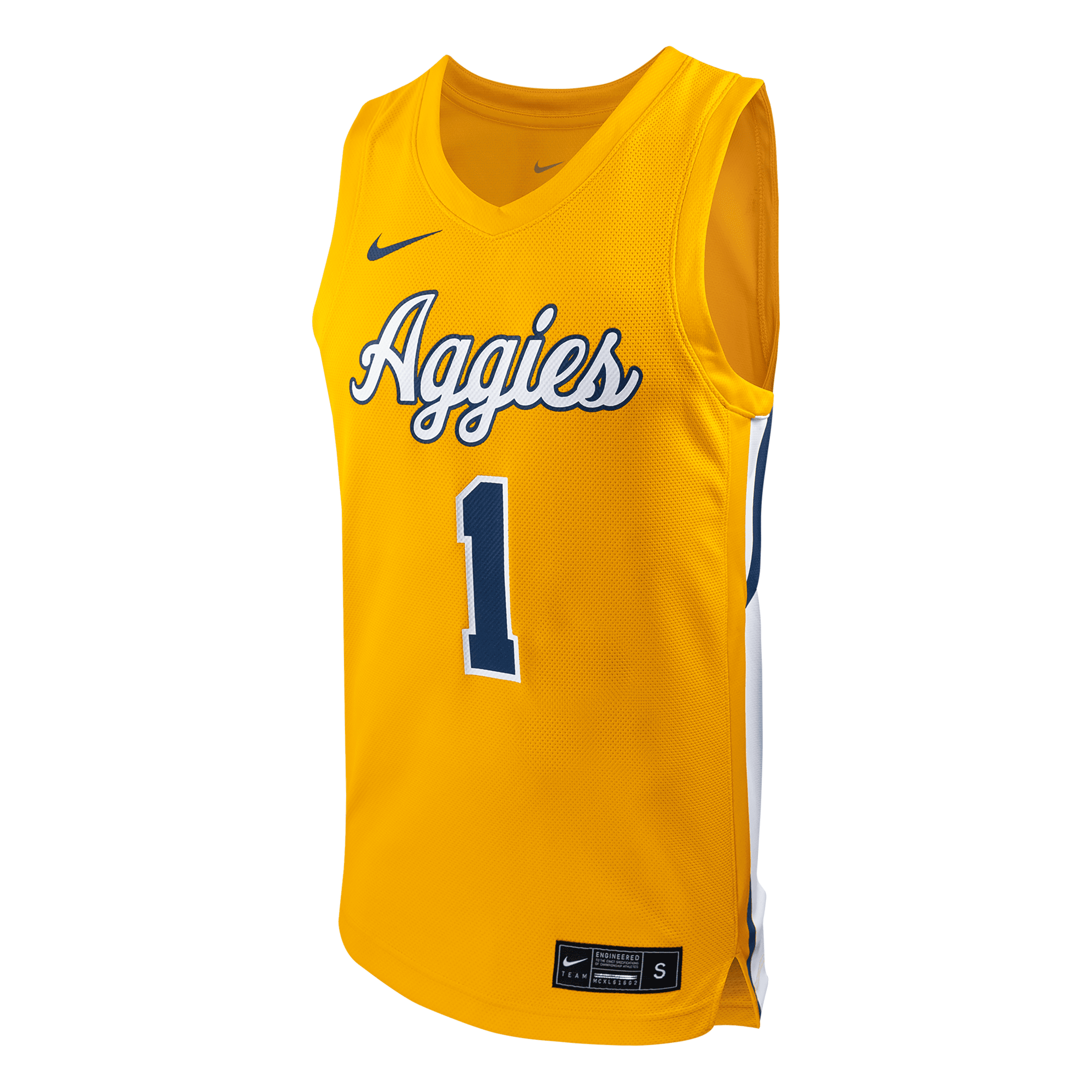 Nike North Carolina A&t  Men's College Basketball Jersey In Yellow