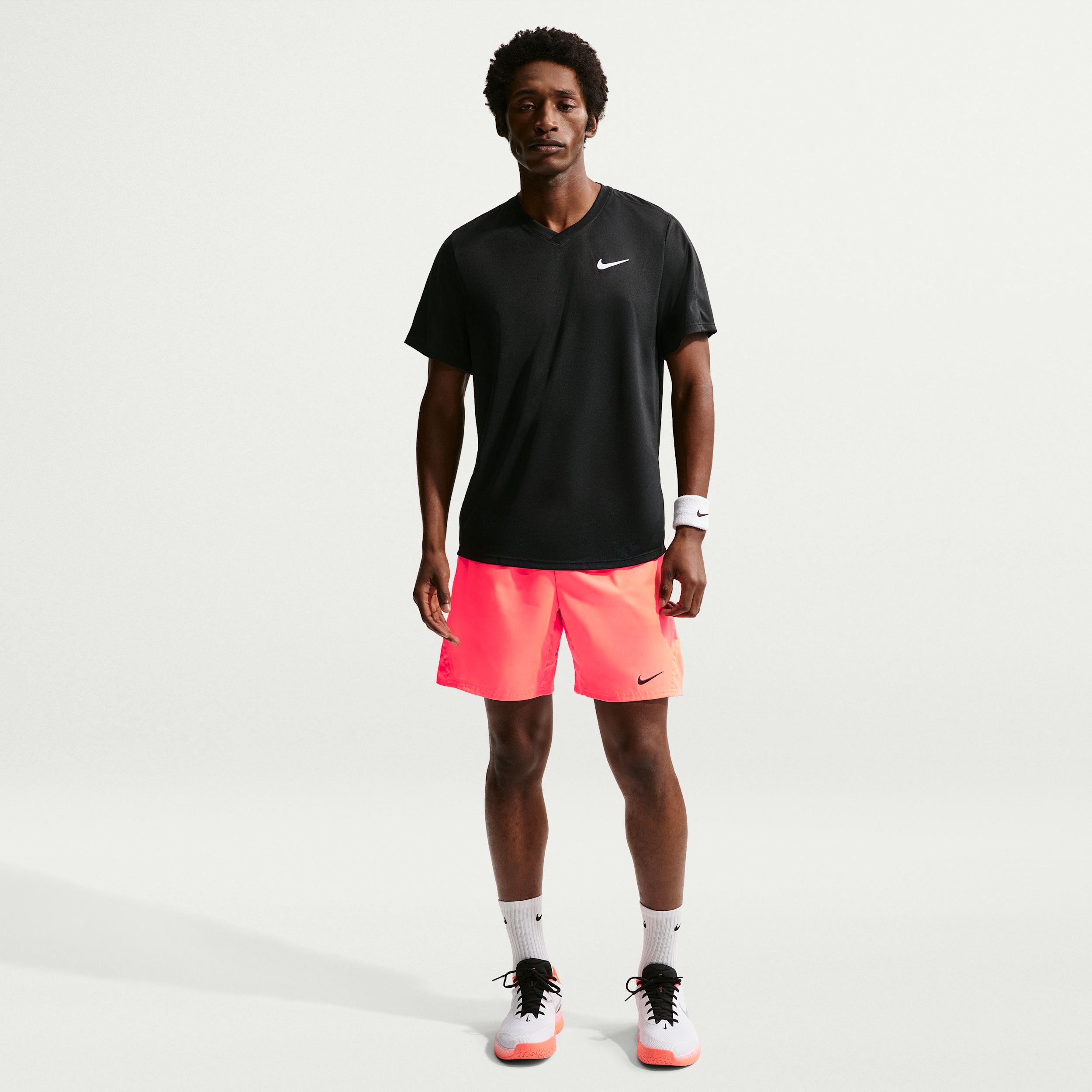 Nike Men's Court Victory Dri-FIT 7" Tennis Shorts in Pink | FD5380-804