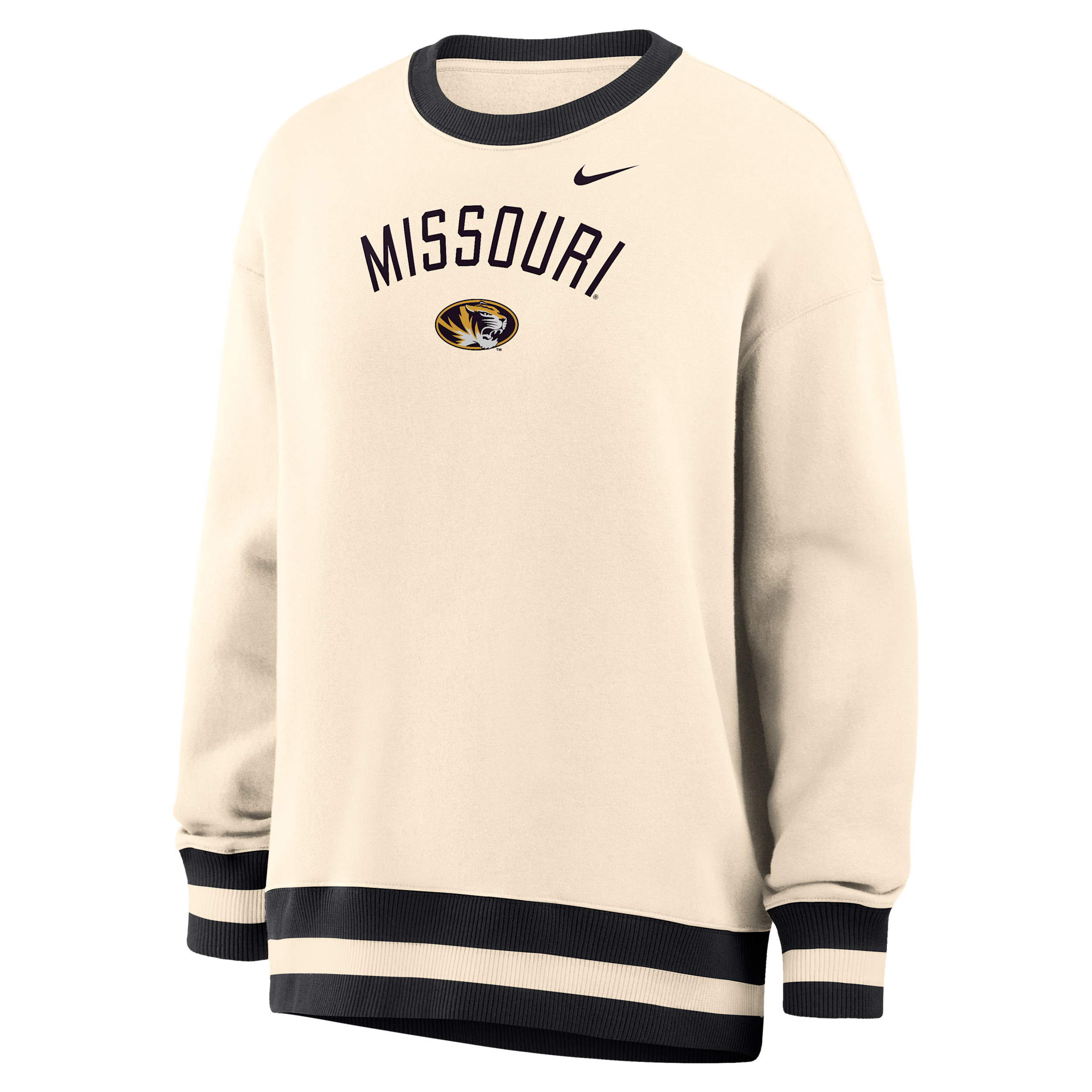 Nike Women's Phoenix (Missouri) Oversized Crew-Neck Sweatshirt in Brown | IV9357-120