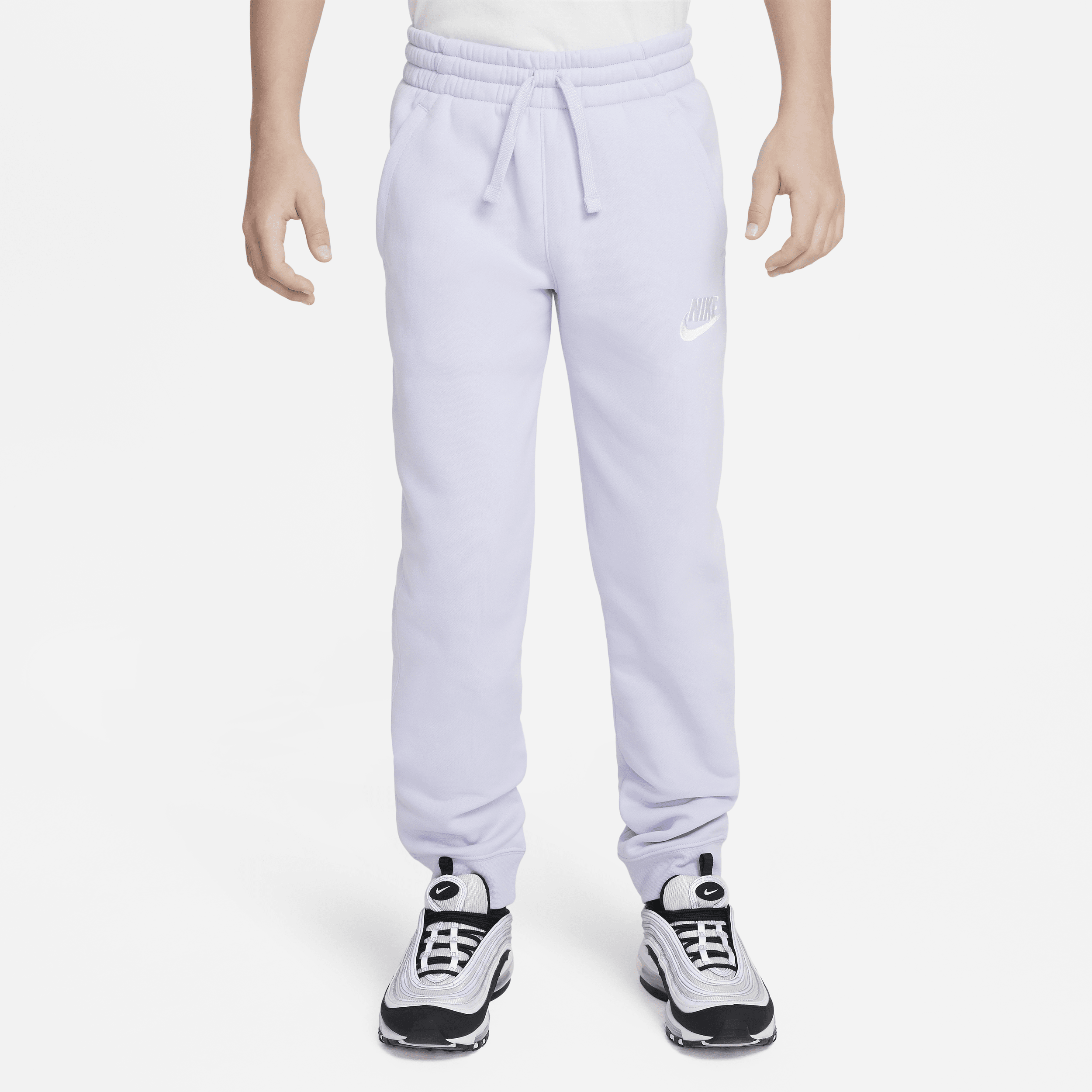 Nike Sportswear Club Fleece Big Kids' Pants In Purple