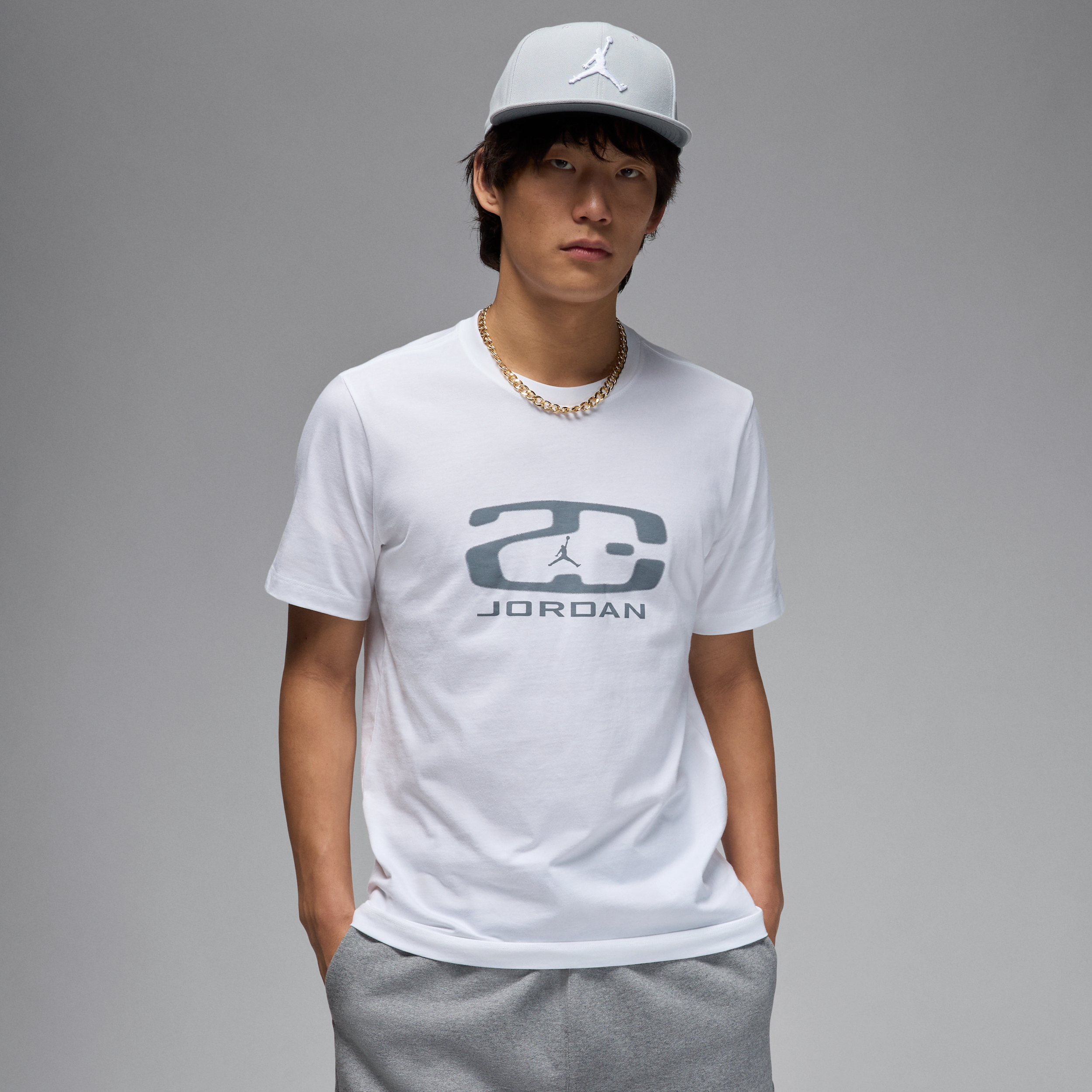 Shop Jordan Men's Flight Essentials T-shirt In White