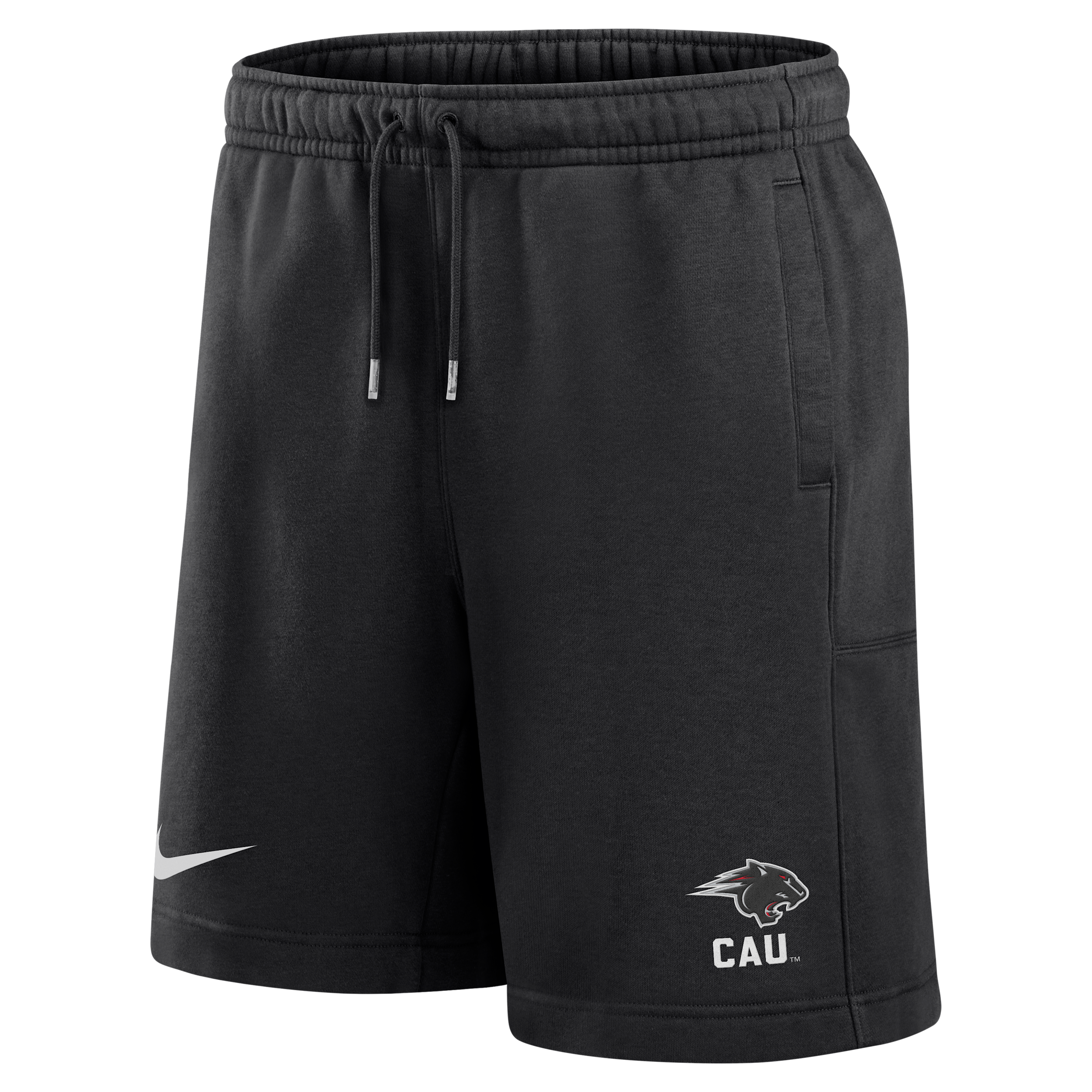 Nike Men's College Club (Clark Atlanta University) Fleece Shorts in Black | M73891CLAU26-BLK