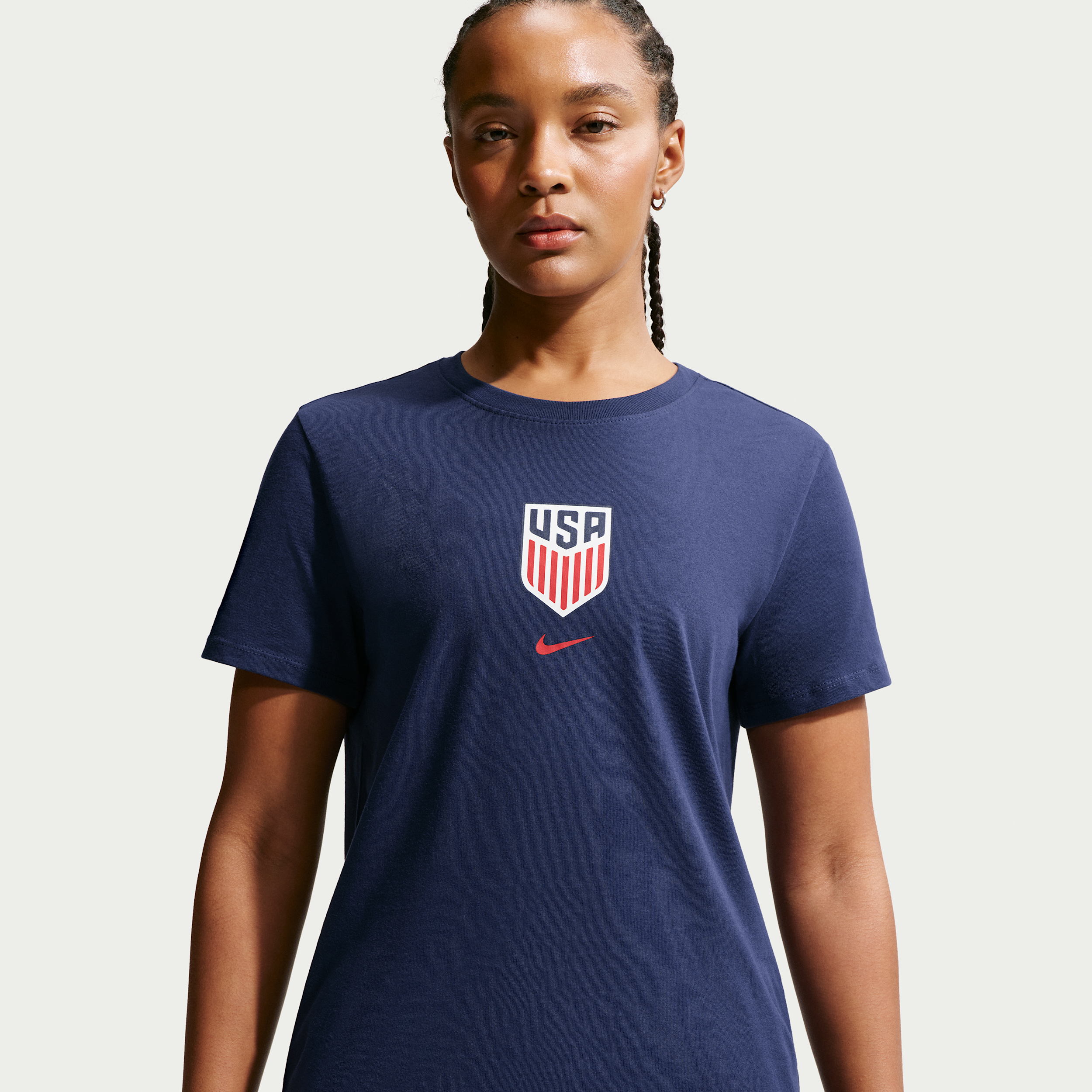 USMNT Nike Women's Soccer T-Shirt in Blue | IH2245-410