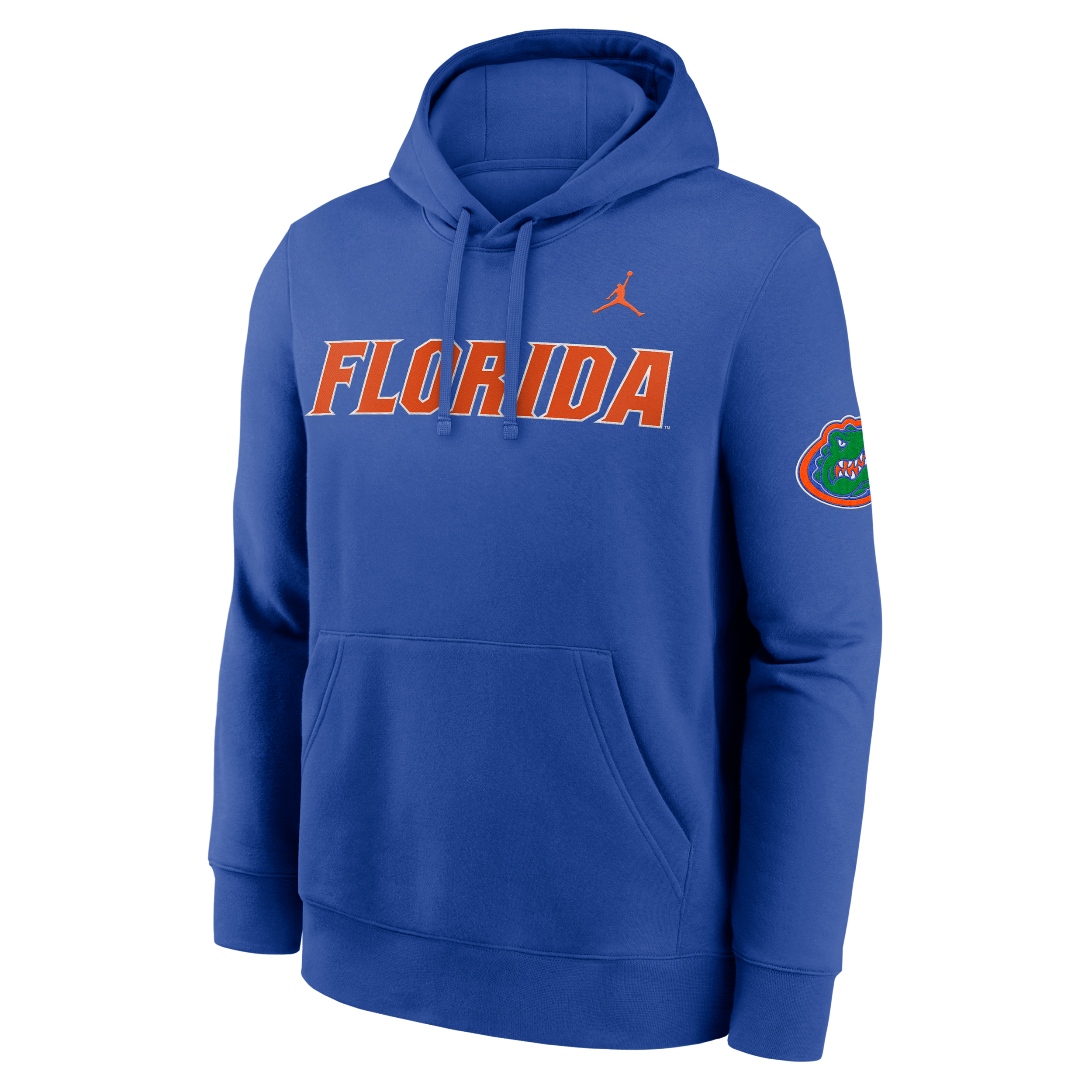 Men's Florida Sideline Club Jordan Brand Pullover Hoodie in Blue | MJDK4EVUFN-TVV
