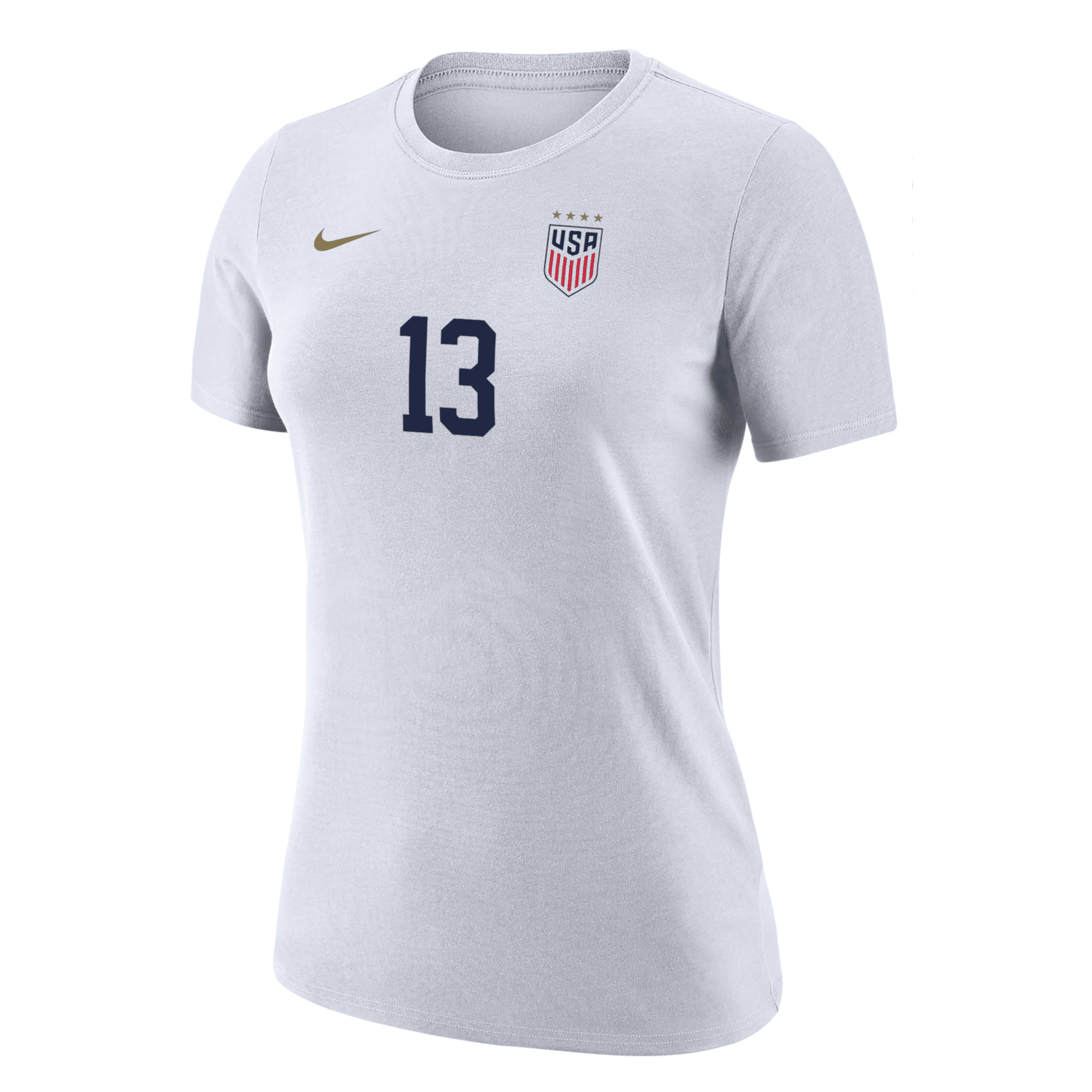 Nike Alex Morgan Uswnt  Women's Soccer T-shirt In White