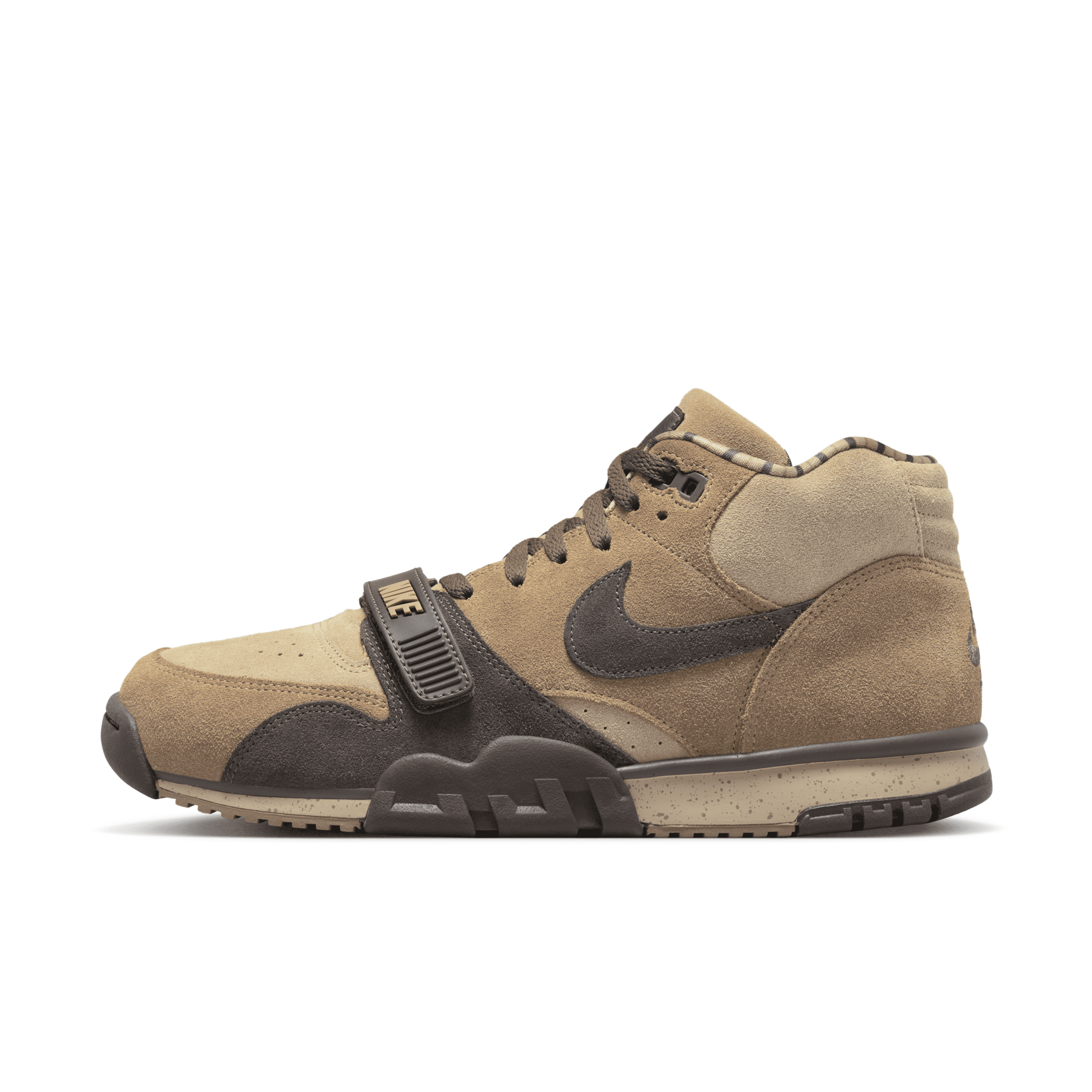 Nike Air Trainer 1 'shima Shima' Sneaker In Hay/baroque Brown-taupe-varsity Red