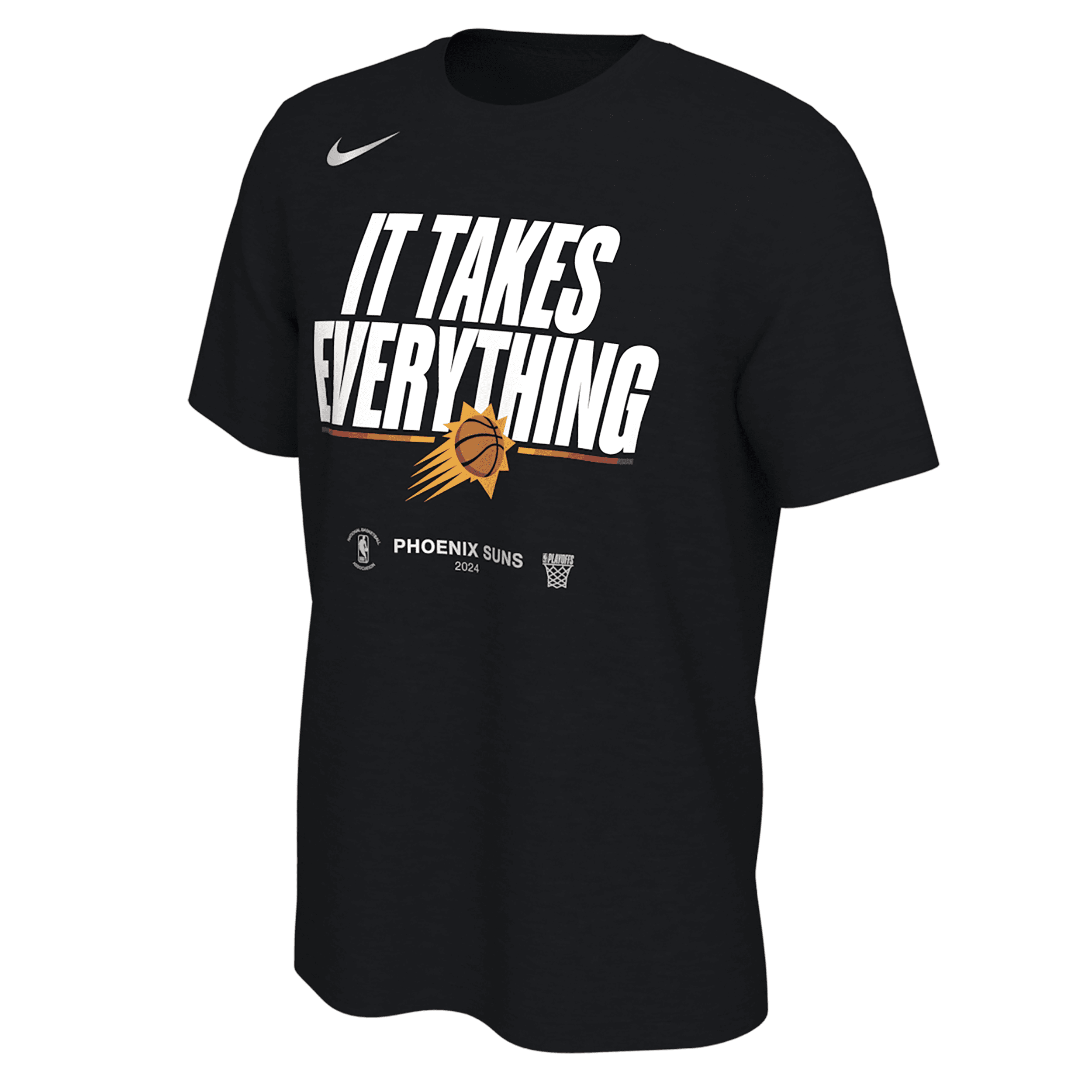 Nike Phoenix Suns  Men's Nba T-shirt In Black