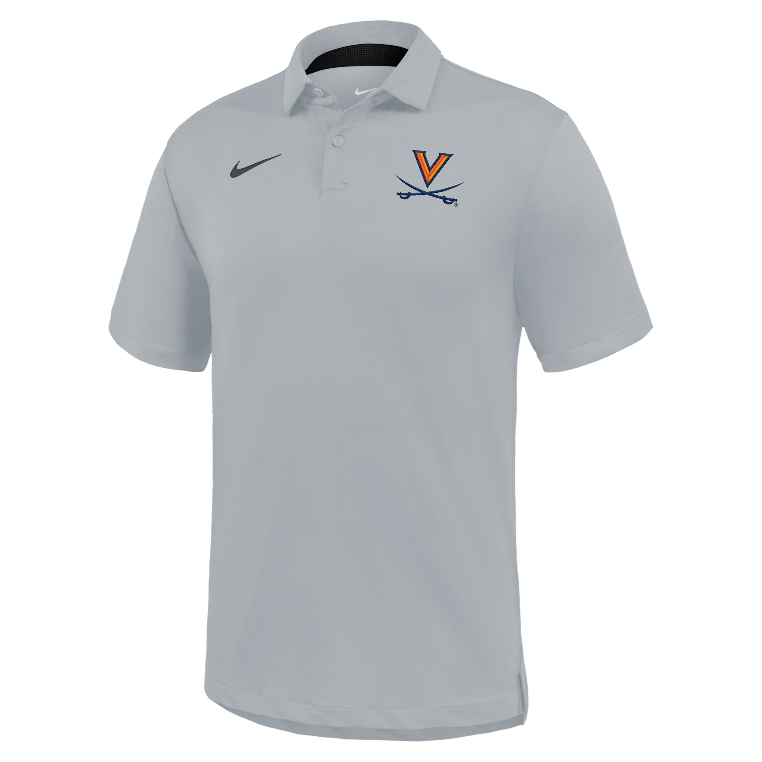 Virginia Tour Nike Men's Dri-FIT College Polo in Grey | IV9782-077