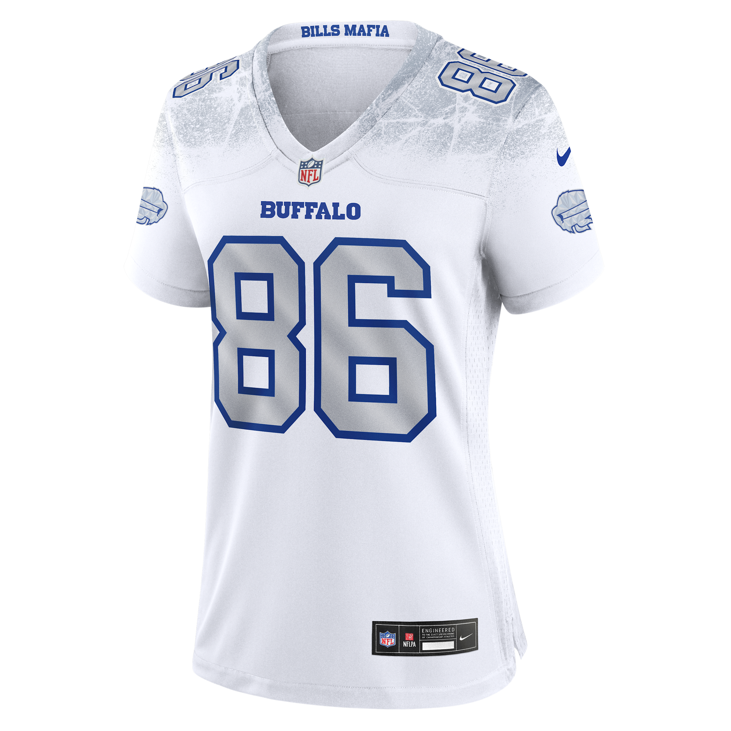 Nike Dalton Kincaid Buffalo Bills Rivalries Collection Womenâs  Women's Nfl Game Jersey In White