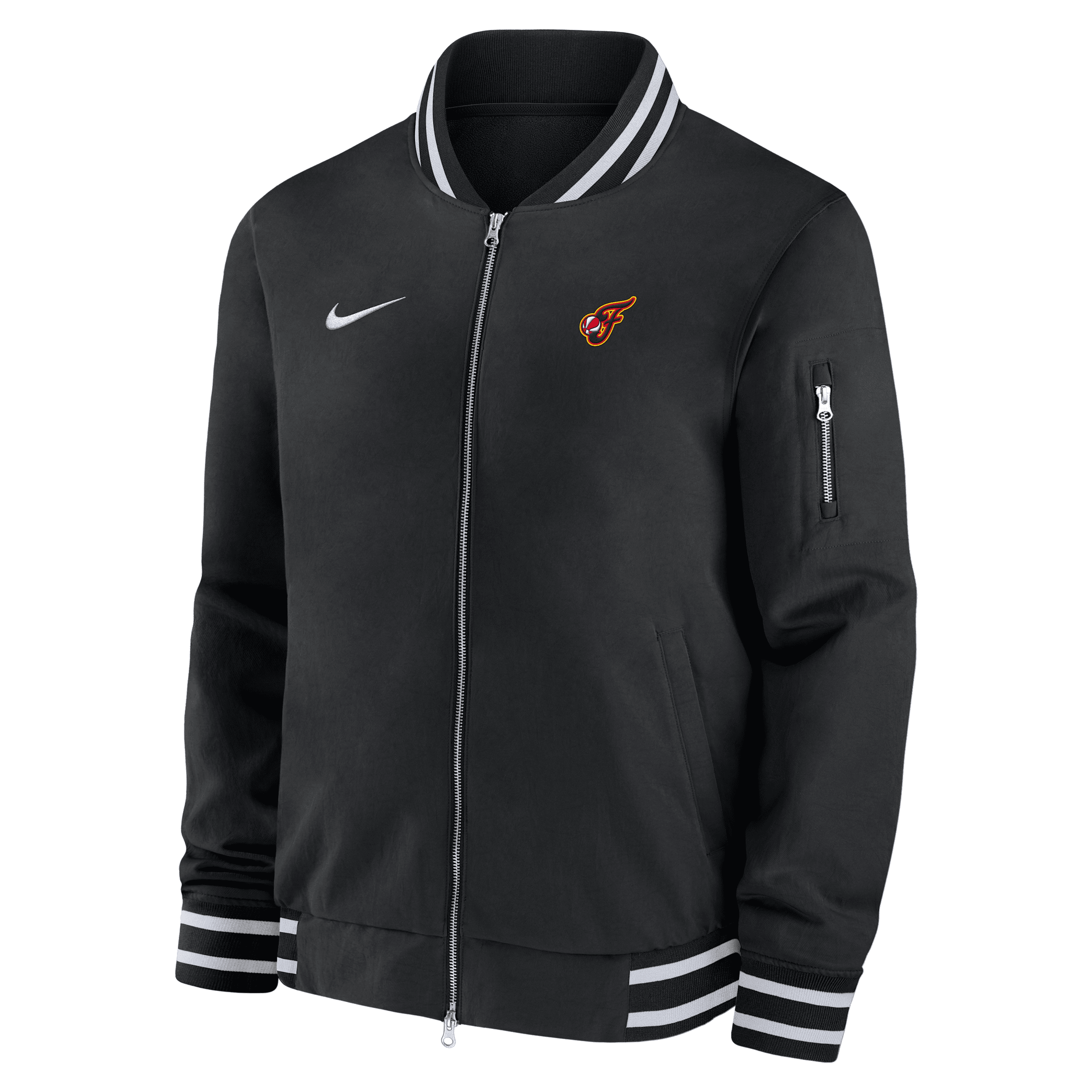 Nike Indiana Fever  Men's Wnba Bomber Jacket