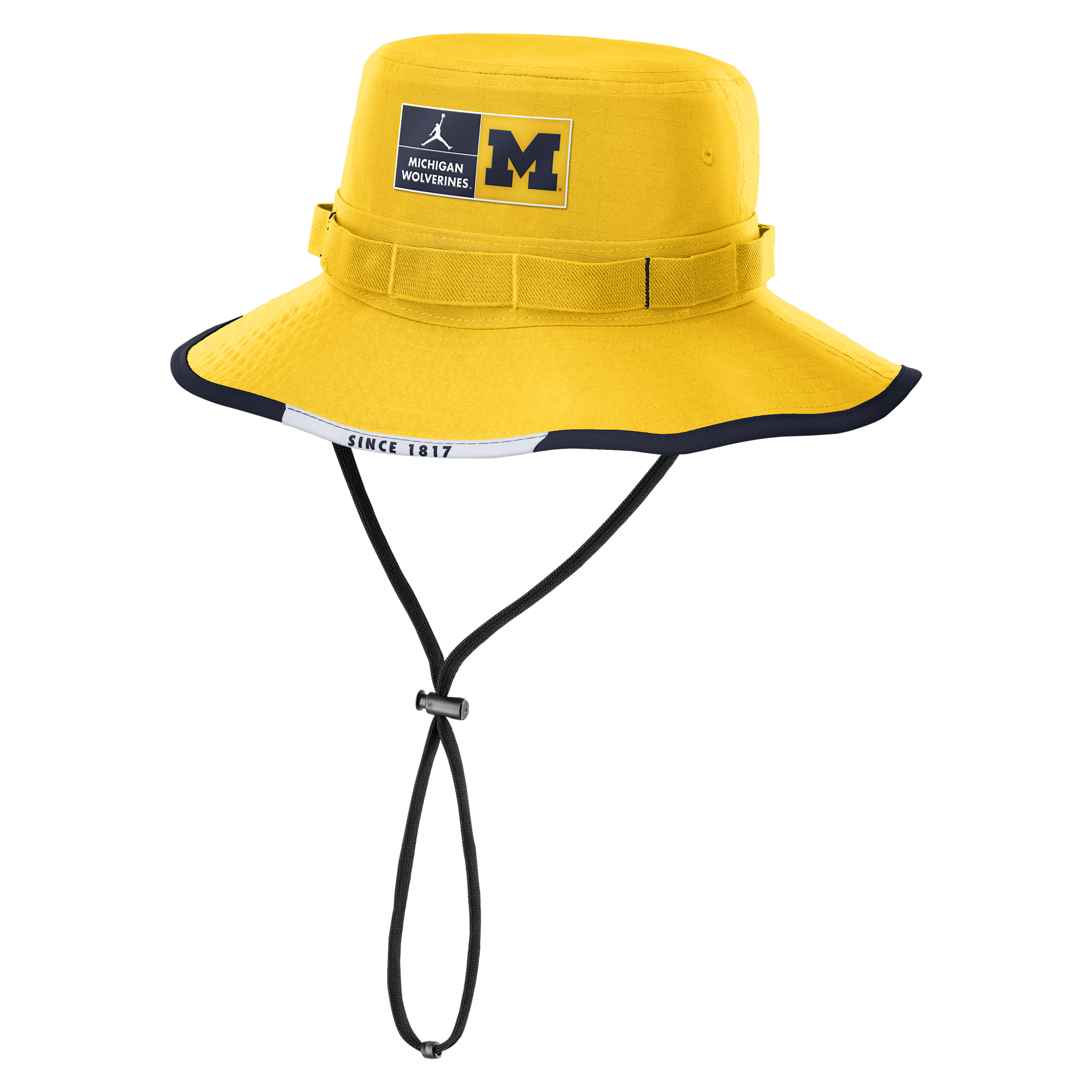 Jordan Men's Maize Michigan Wolverines Apex Swoosh Boonie Hat In Yellow