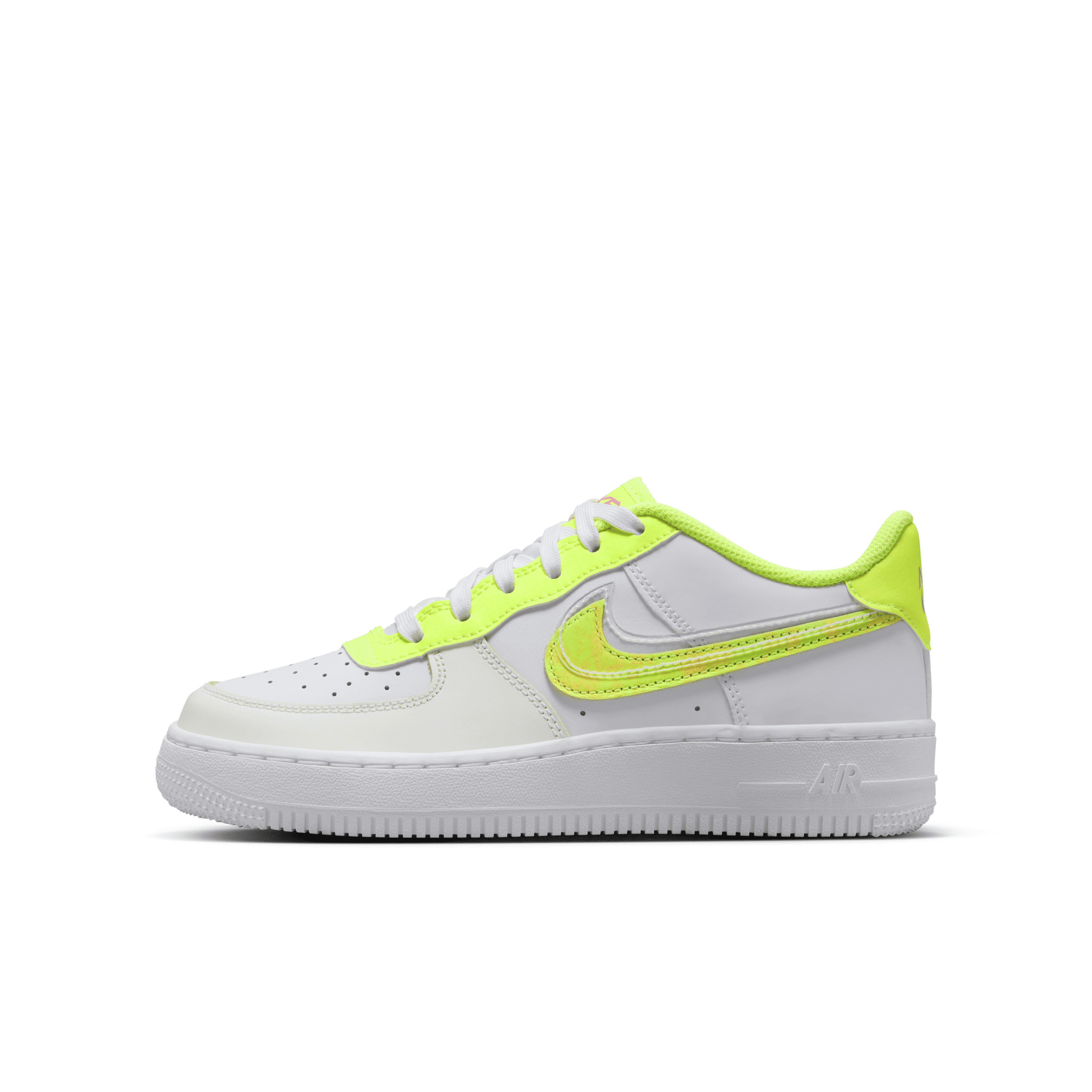 Nike Babies' Air Force 1 Lv8 Big Kids' Shoes In White