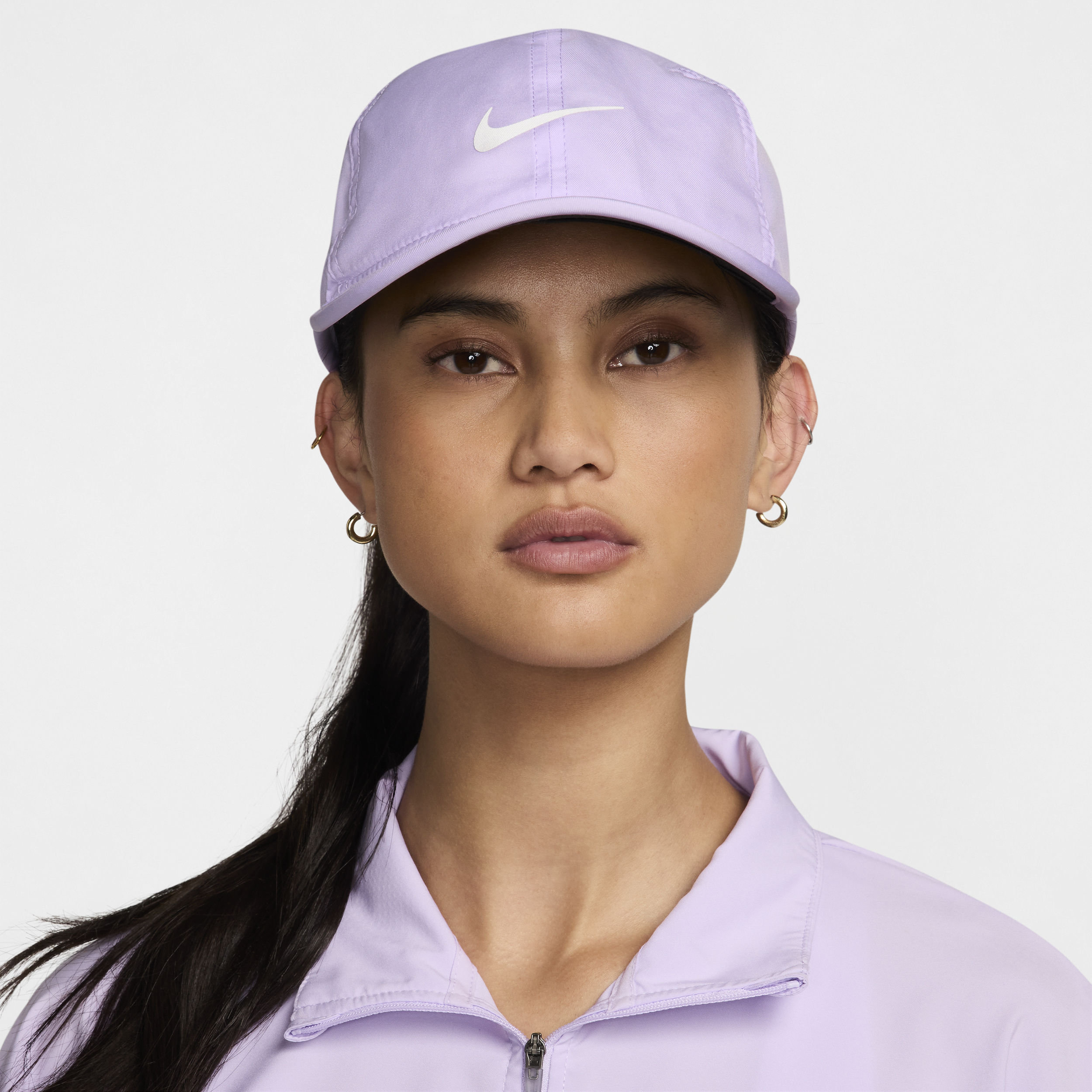 Shop Nike Unisex Dri-fit Club Unstructured Featherlight Cap In Purple