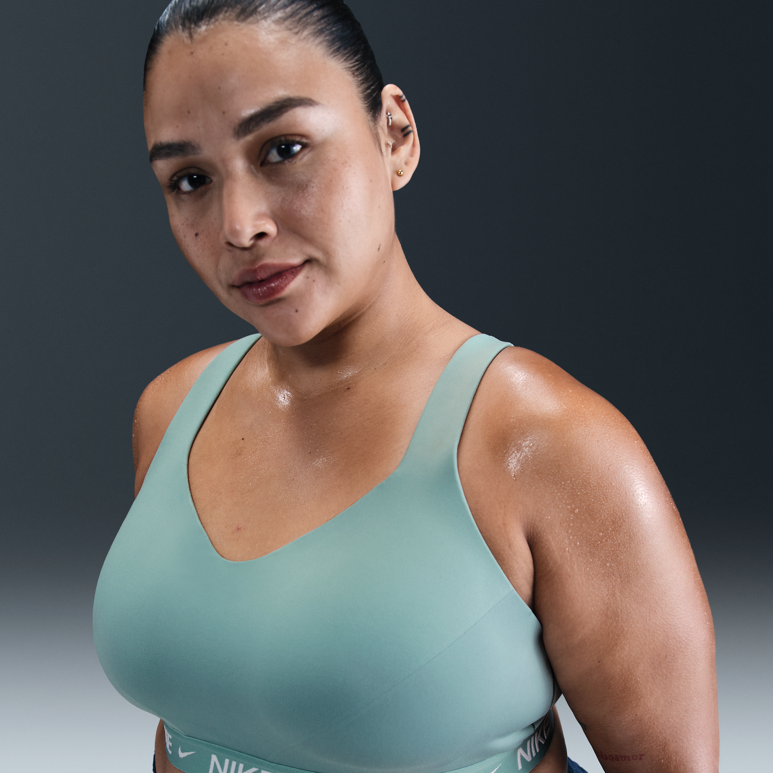 Nike Women's Indy High Support Padded Adjustable Sports Bra (plus Size)